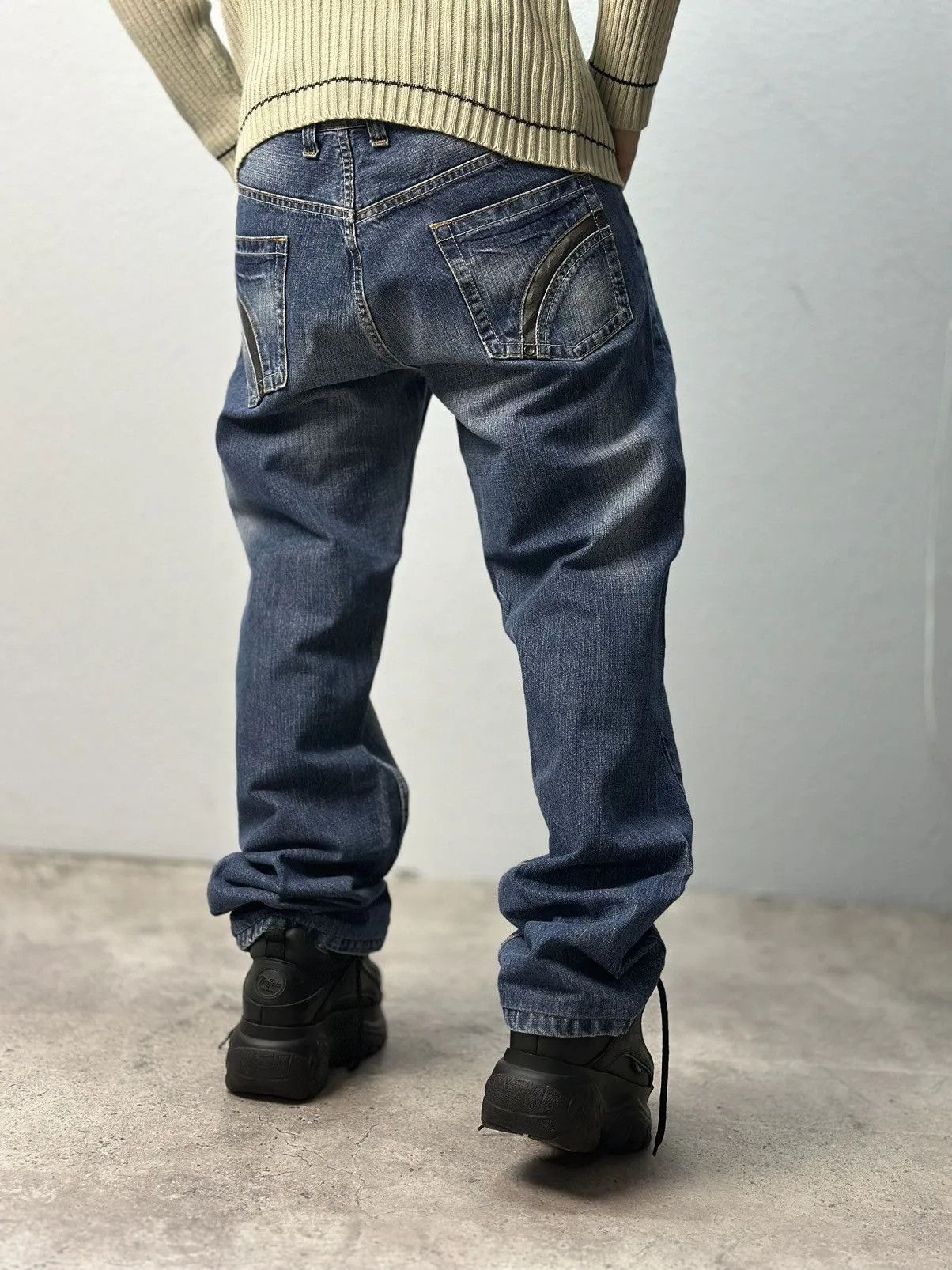 Diesel Vintage Diesel Bontage Denim Cargo Pants Avantgarde Luxury Size US 38 / EU 54 - 17 Thumbnail