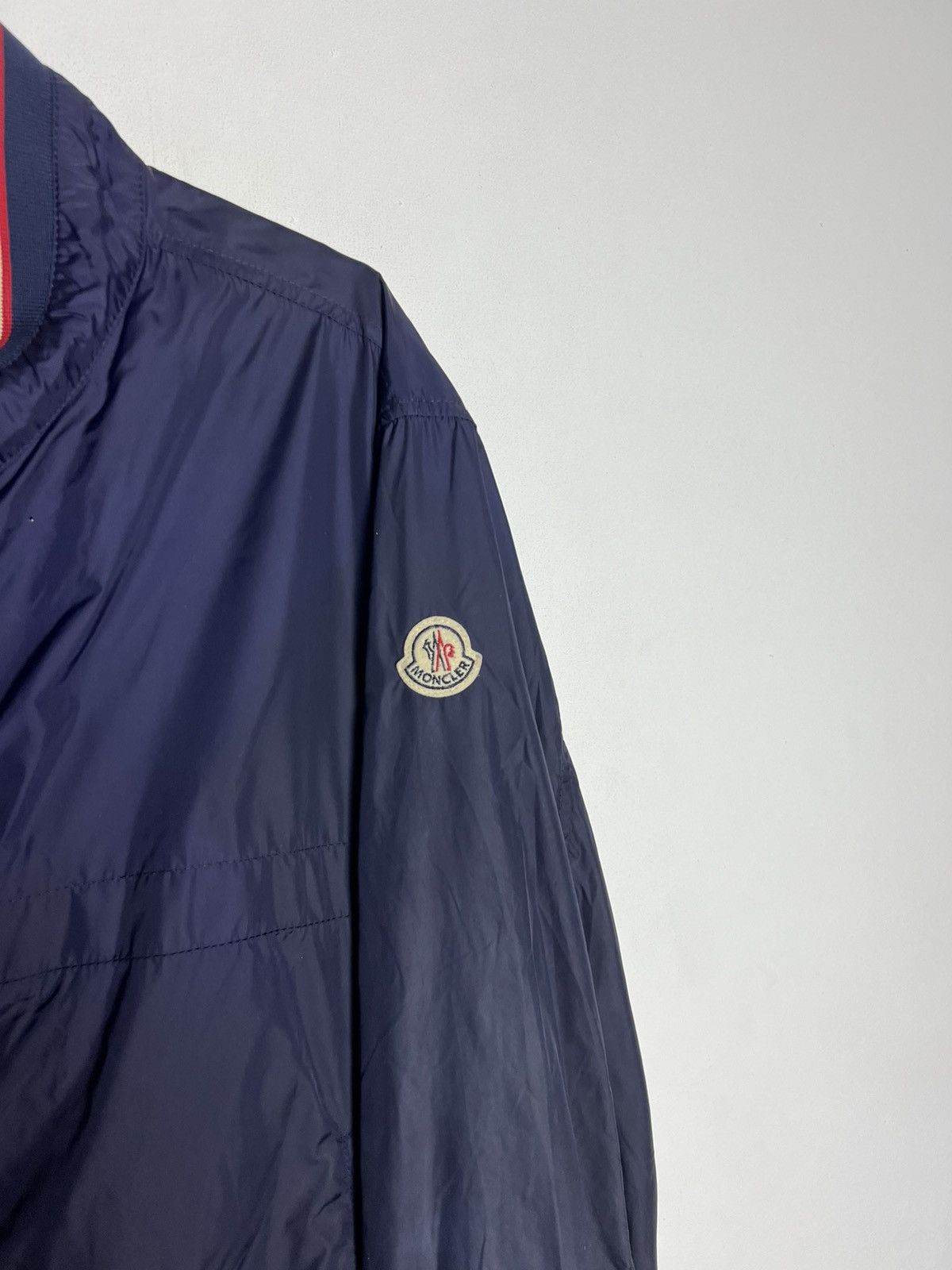 Moncler Vintage Moncler Nylon Jacket Rare Reversible Size US L / EU 52-54 / 3 - 2 Thumbnail