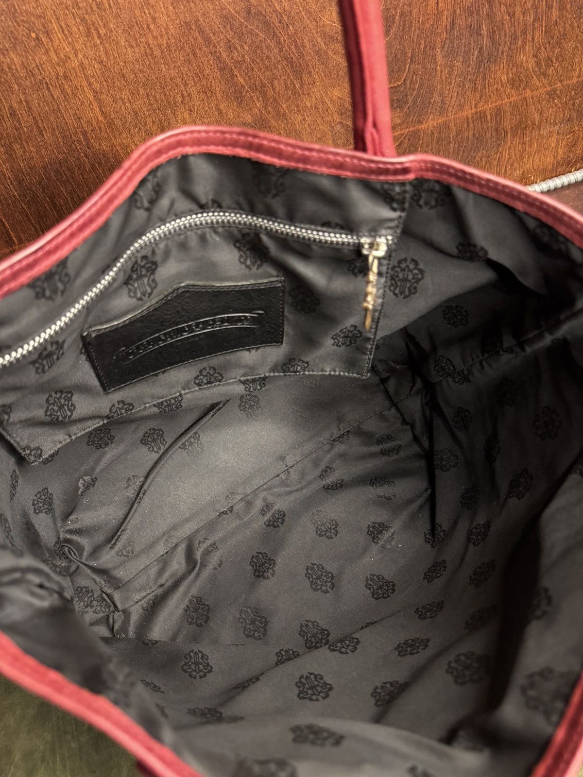 Chrome Hearts Chrome Hearts Cross Leather Tote Bag Size ONE SIZE - 11 Thumbnail