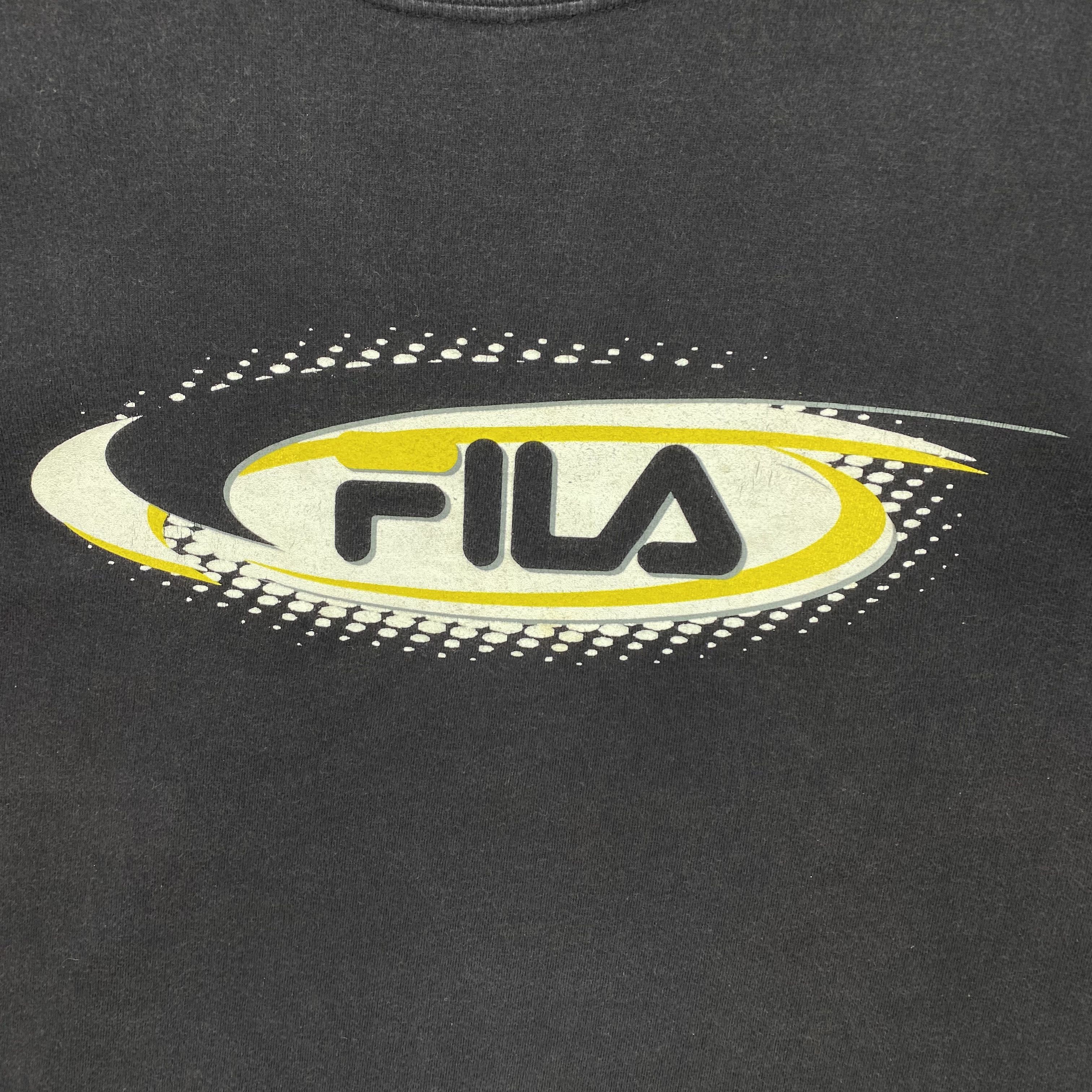 Fila Vintage 90s Fila T-Shirt Fila Spellout Sportswear Tee Size US M / EU 48-50 / 2 - 2 Thumbnail