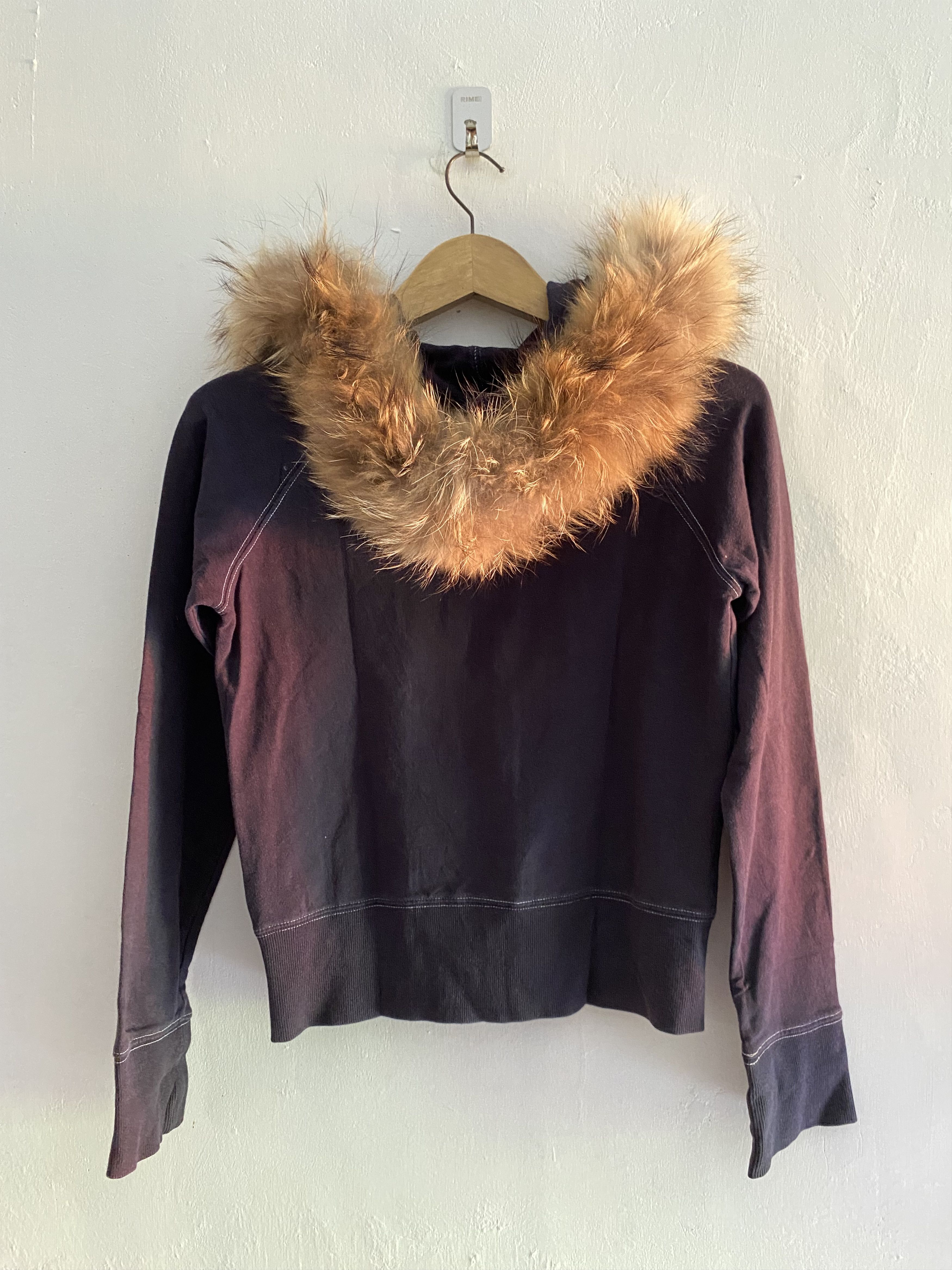 If Six Was Nine × Japanese Brand × Le Grande Bleu (L.G.B.) espin italy faux fur hoodie Size US S / EU 44-46 / 1 - 2 Thumbnail