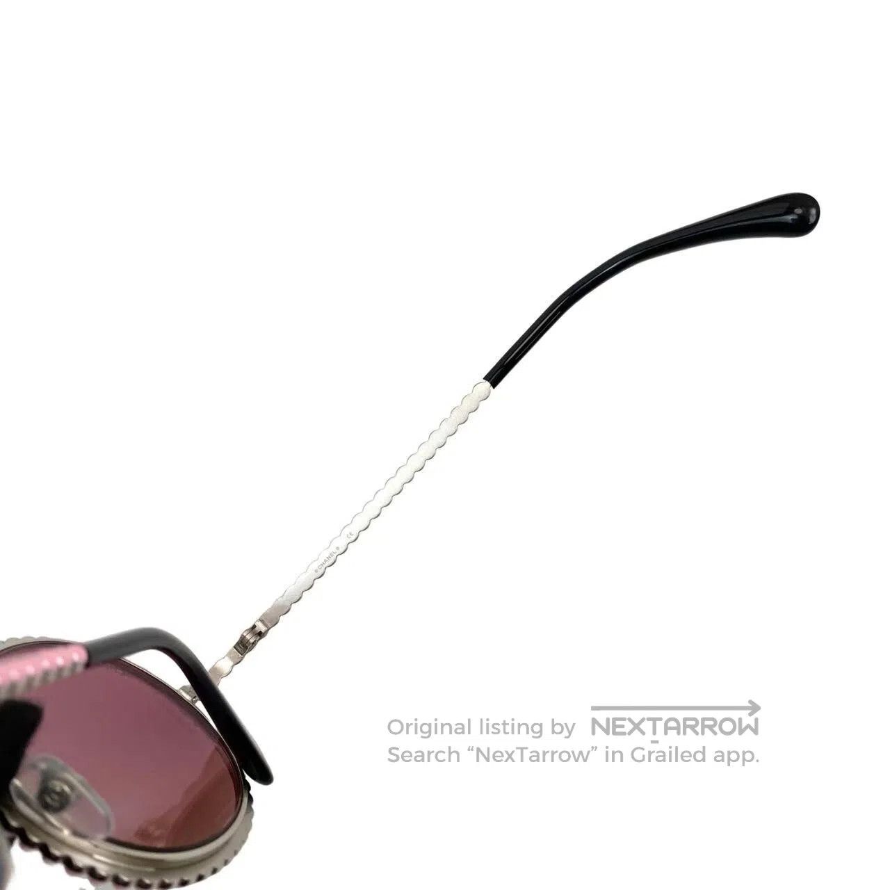 Chanel Chanel Pink pearl sunglasses| Size ONE SIZE - 6 Thumbnail