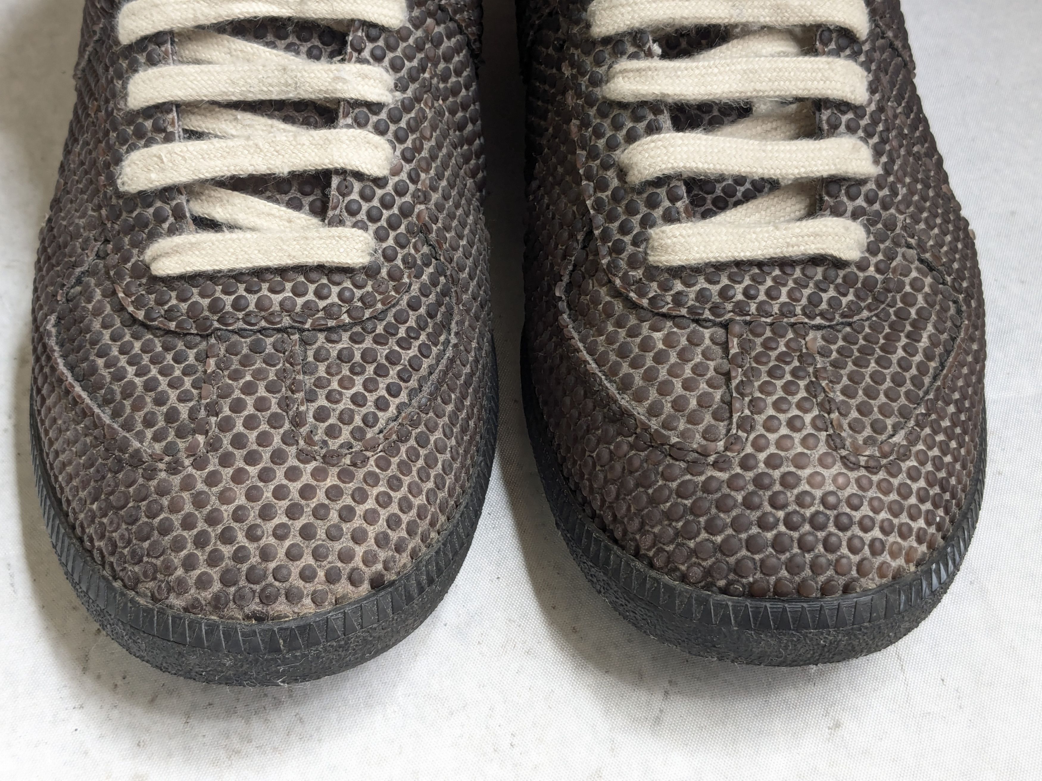 Maison Margiela Maison Margiela GAT Replica Rubber 11 44 High Black Brown Size US 11 / EU 44 - 4 Thumbnail