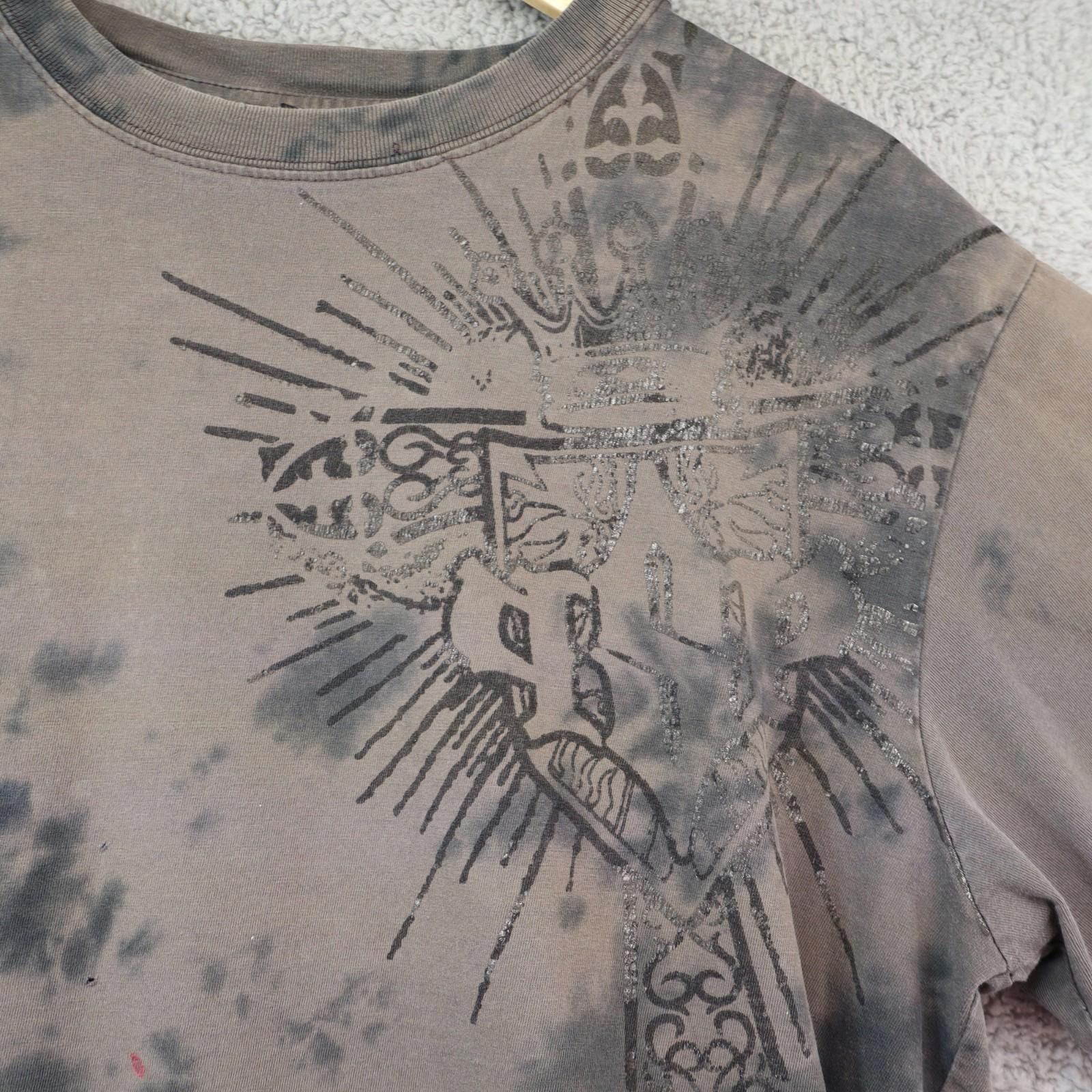 Southpole Vtg Southpole Shirt Men Medium Affliction Baggy AMM Maniere Size US M / EU 48-50 / 2 - 2 Thumbnail
