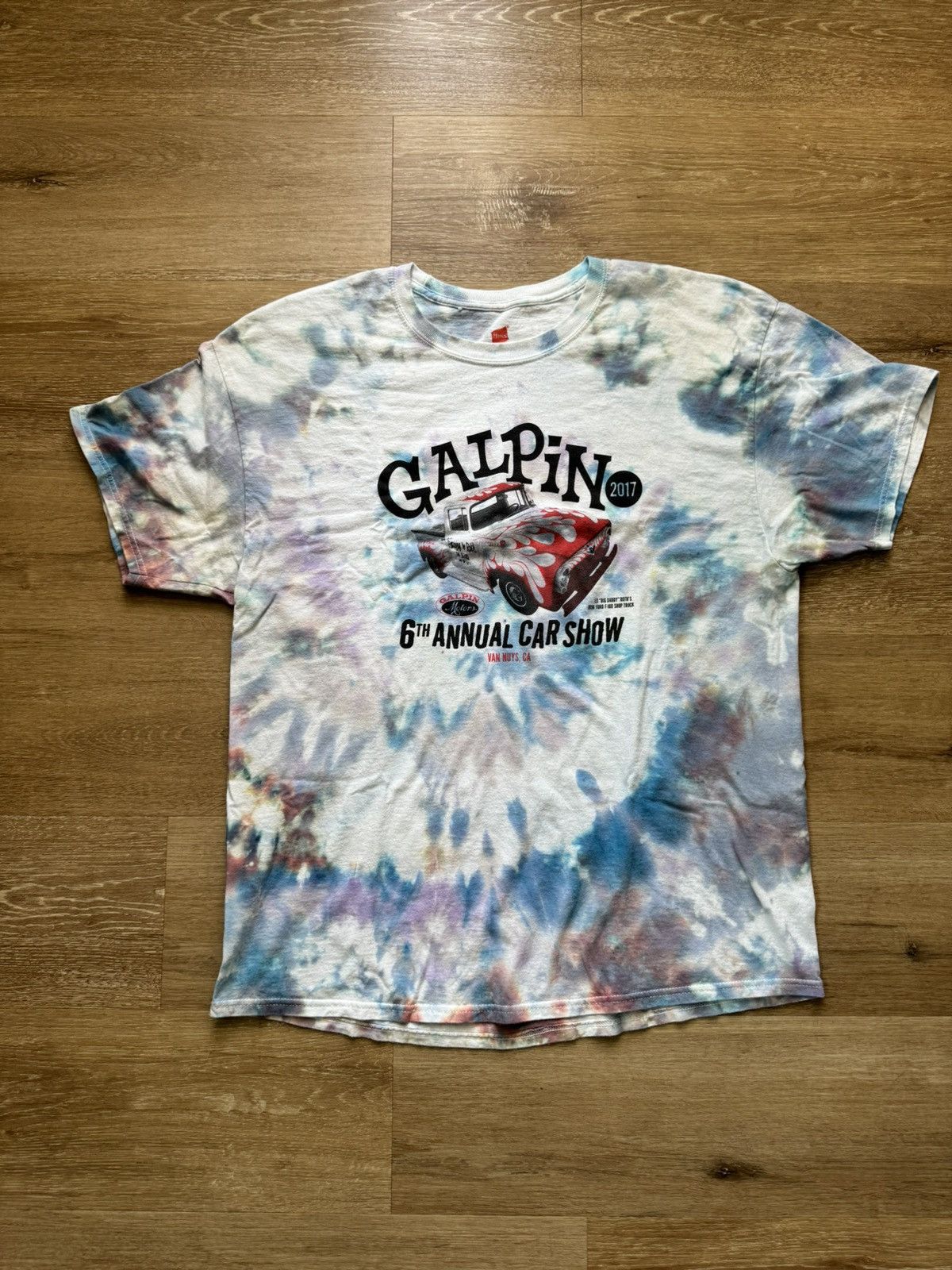 Ford Trippy Ice Dye GALPIN FORD MOTORS HOT ROD T-shirt Size US XL / EU 56 / 4 - 1 Thumbnail