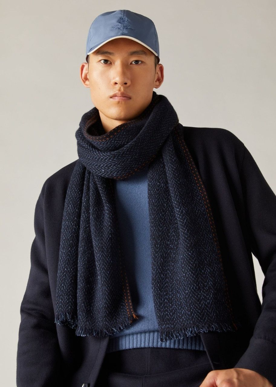 Loro Piana o1srvl11e0325 Size: OS FAM9722 Grande Mirasole Scarf Size ONE SIZE - 1 Thumbnail