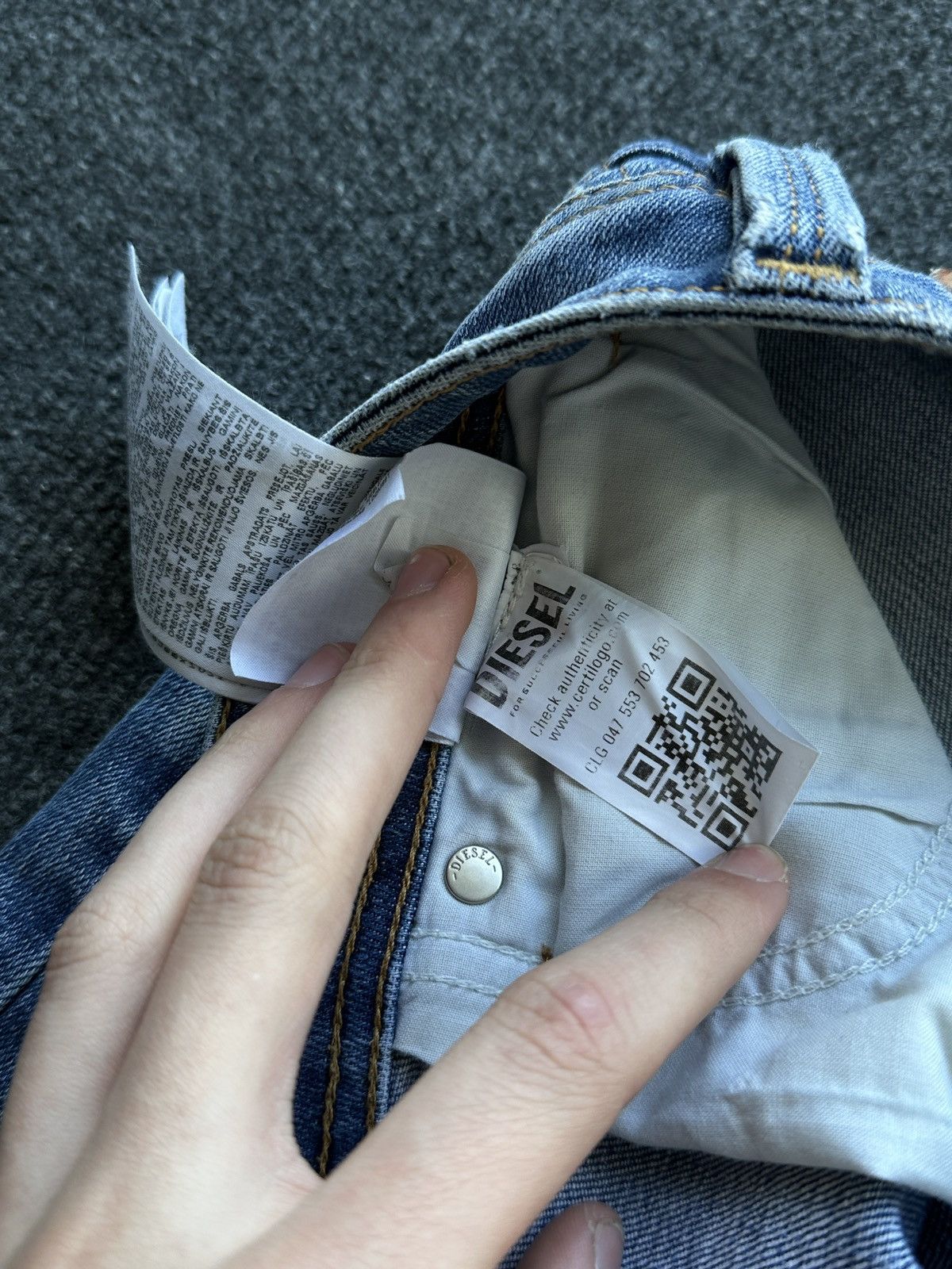 Diesel 🚨 RARE DIESEL MEN DENIM JEANS AVANT GARDE IFSIXWASNINE Y2K Size US 32 / EU 48 - 11 Thumbnail