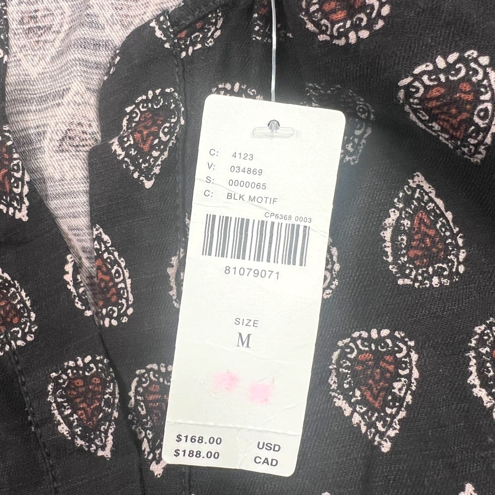Anthropologie VINTAGE Anthropologie Womens Romper Size Medium Puff Sleeve Wide Leg Dress Black and White Layered Bodysuit Size 32" / US 10 / IT 46 - 7 Thumbnail