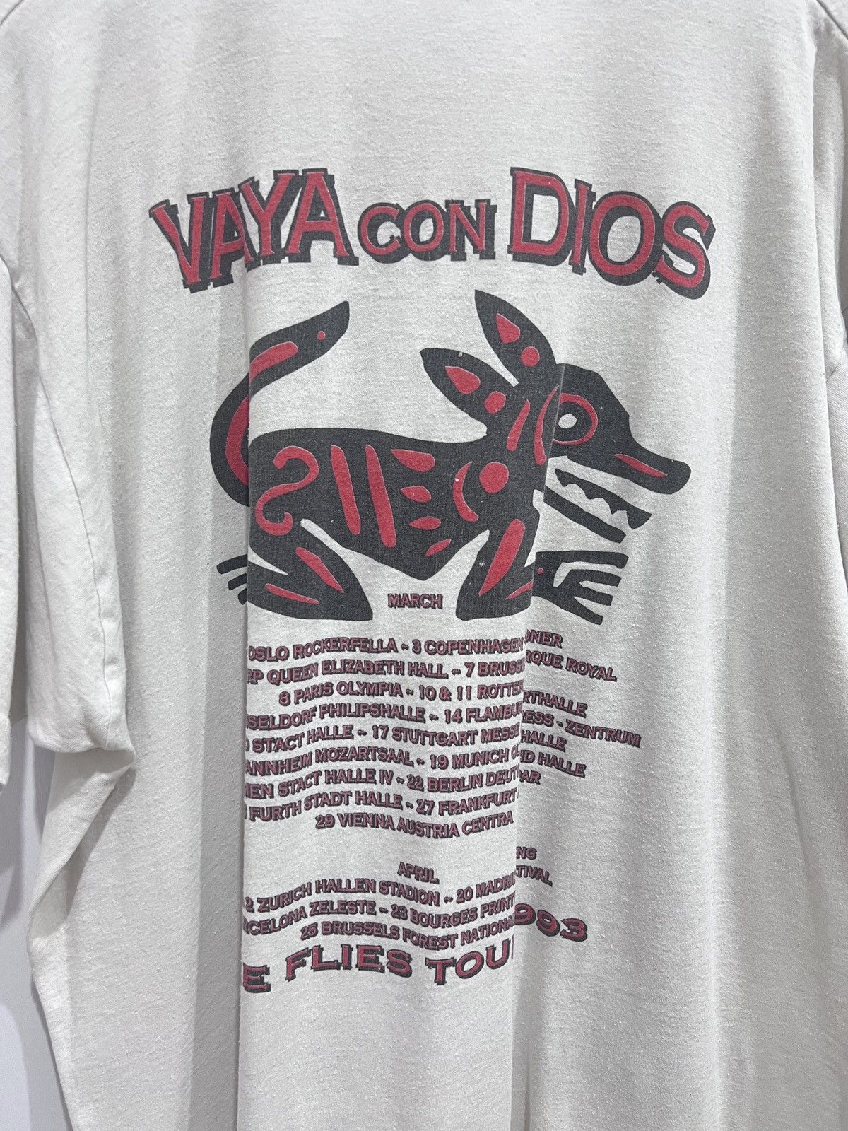 Band Tees Rare Vintage 90s Vaya Con Dios Tour Tee XL jazz rock Blues Size US XL / EU 56 / 4 - 4 Thumbnail