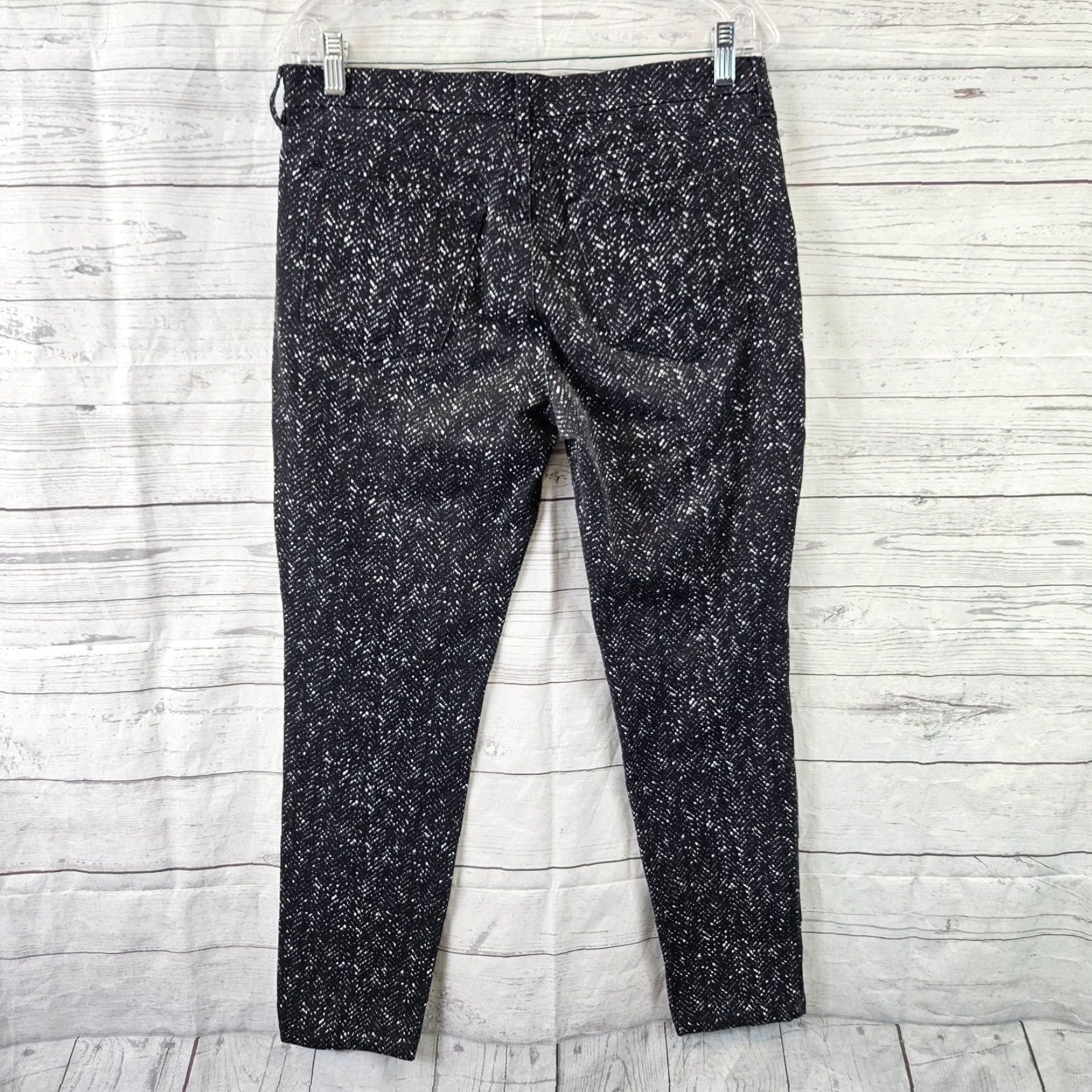 Banana Republic Banana Republic Sloan Pants Womens Sz 10 Black Skinny Flat Front Ankle Budget? Size 32" / US 10 / IT 46 - 3 Thumbnail