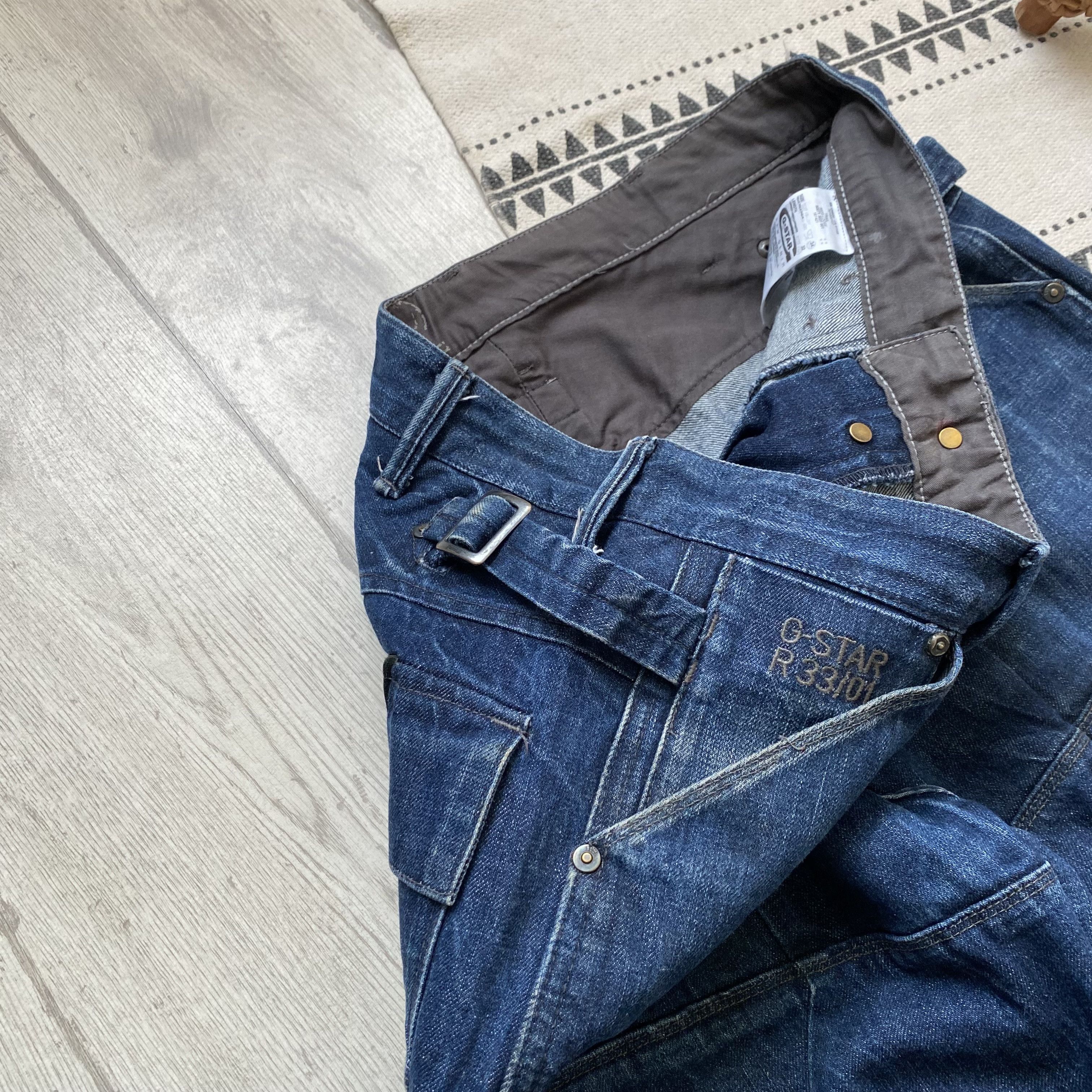 G-Star Vintage G-Star Elwood Loose Denim Pants Heavy jeans Size US 32 / EU 48 - 9 Thumbnail