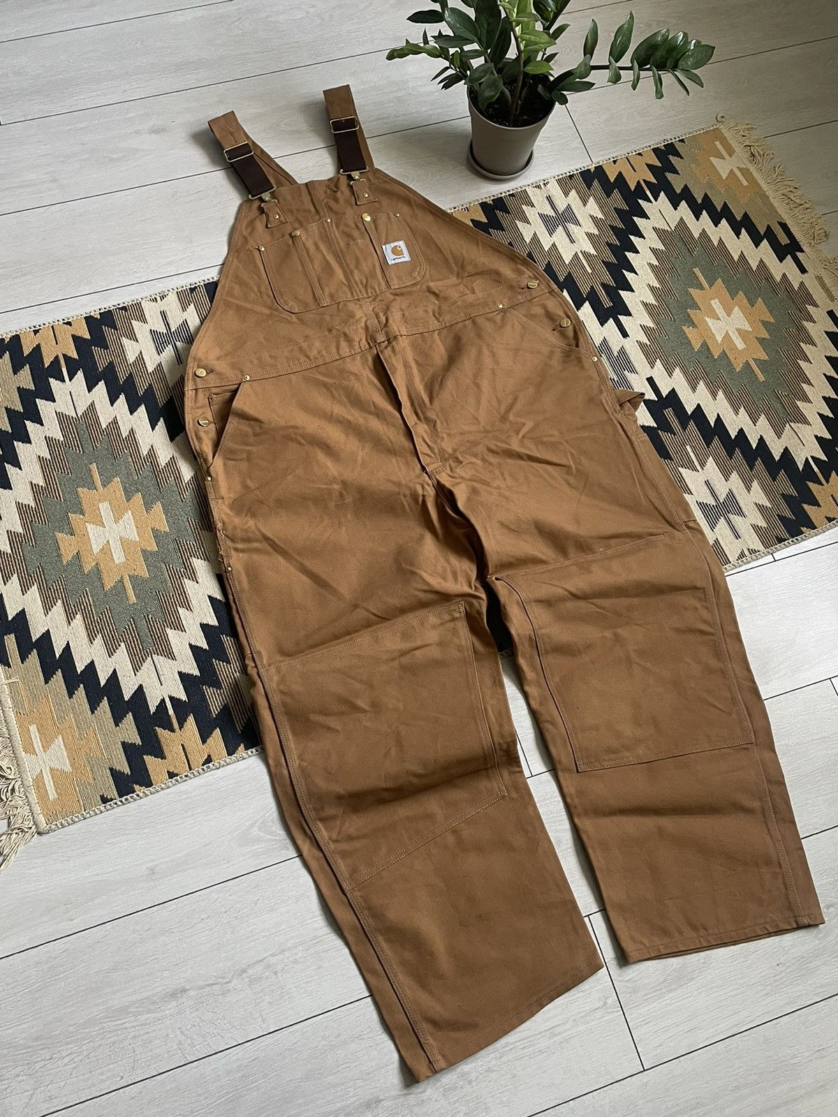 Carhartt Vintage Carhartt Double Knee Overalls USA BIG SIZE 48 Size US 44 / EU 60 - 2 Thumbnail
