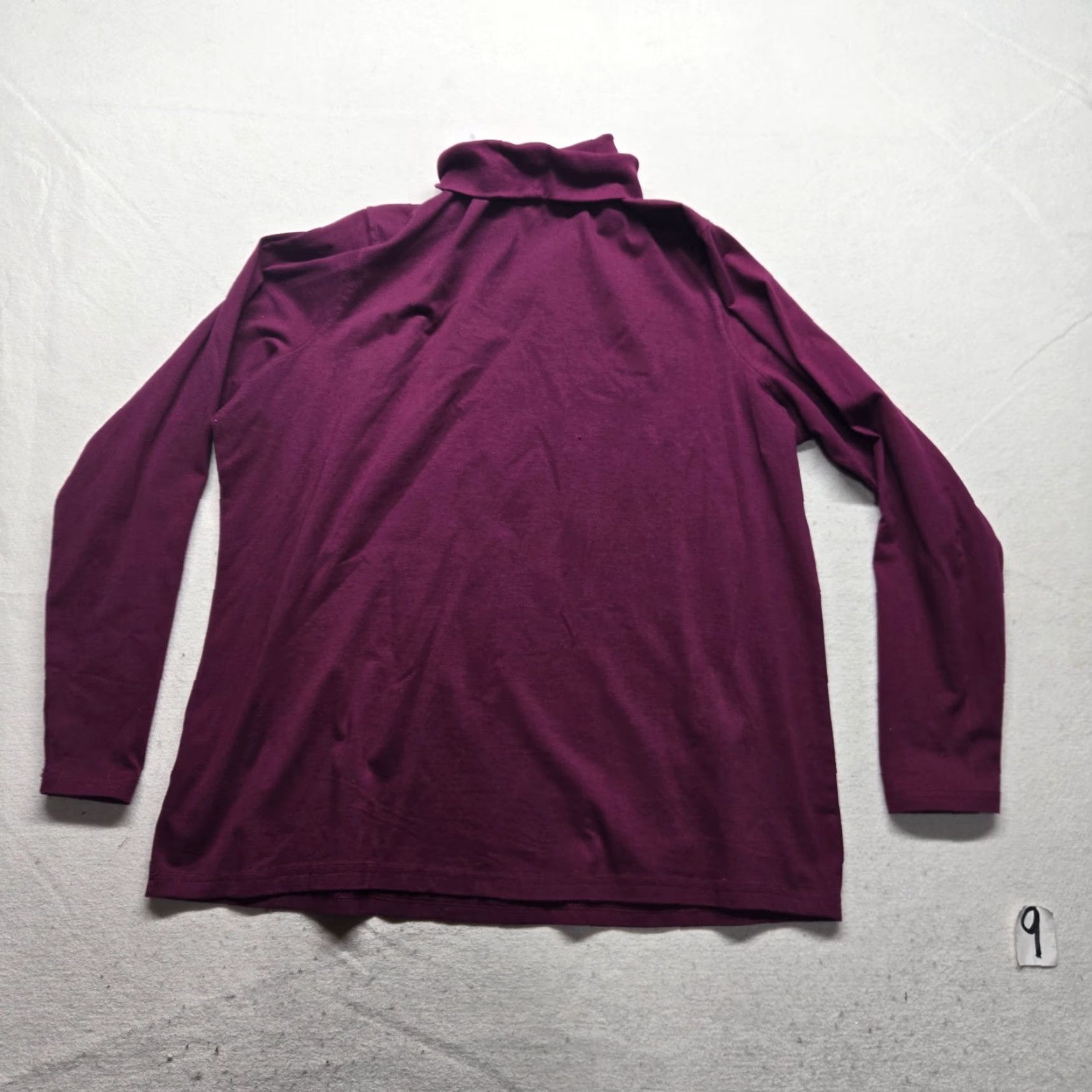Vintage Dressbarn Turtle Neck Purple Sweater Top Pullover Blouse Shirt Women's 14/16 Size XXL / US 16-18 / IT 52-54 - 6 Thumbnail
