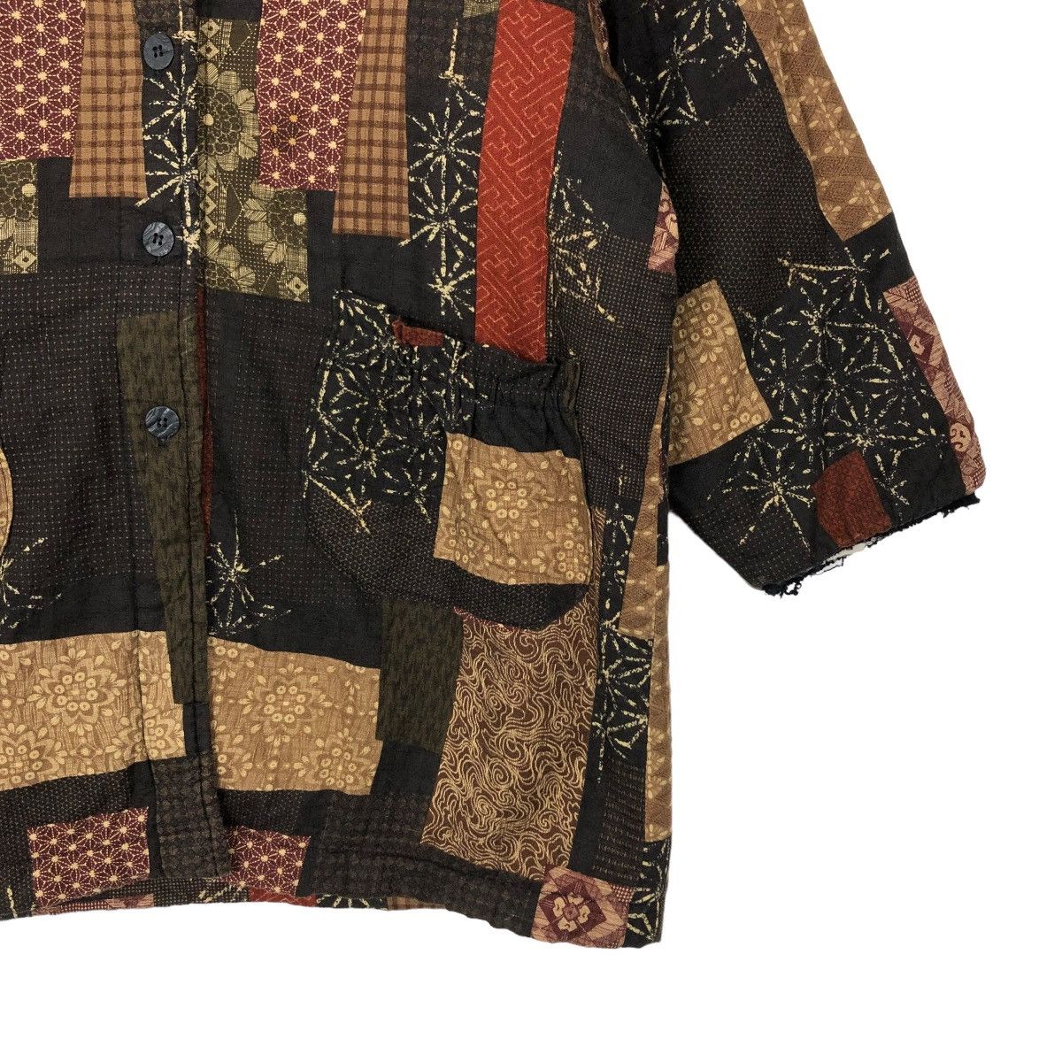 Japanese Brand 🔥NAVAJO AZTEC NATIVE DESIGN TRADITIONAL BUTTON JACKET Size US L / EU 52-54 / 3 - 4 Thumbnail