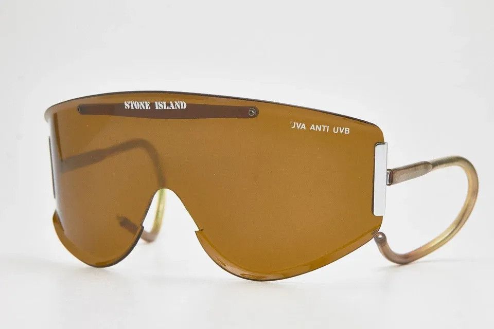 Stone Island Stone Island 80s Archive Oversize Shades, Techno Rave Size ONE SIZE - 4 Thumbnail