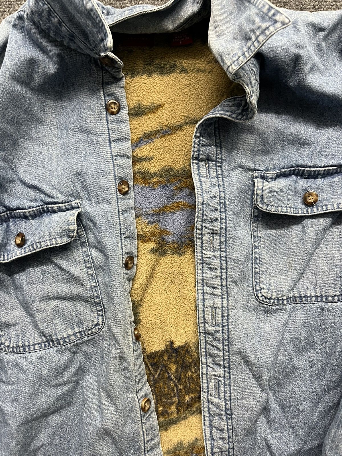 Arrow vintage arrow jean jacket size large lined cotton outdoor li Size US L / EU 52-54 / 3 - 7 Thumbnail
