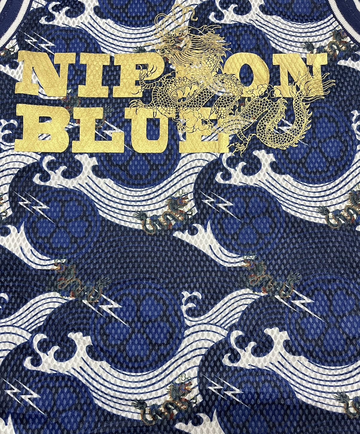 Blue Blue Japan × Japanese Brand NIPPON BLUE by Oniarai Rare Design Shirt Size US M / EU 48-50 / 2 - 3 Thumbnail