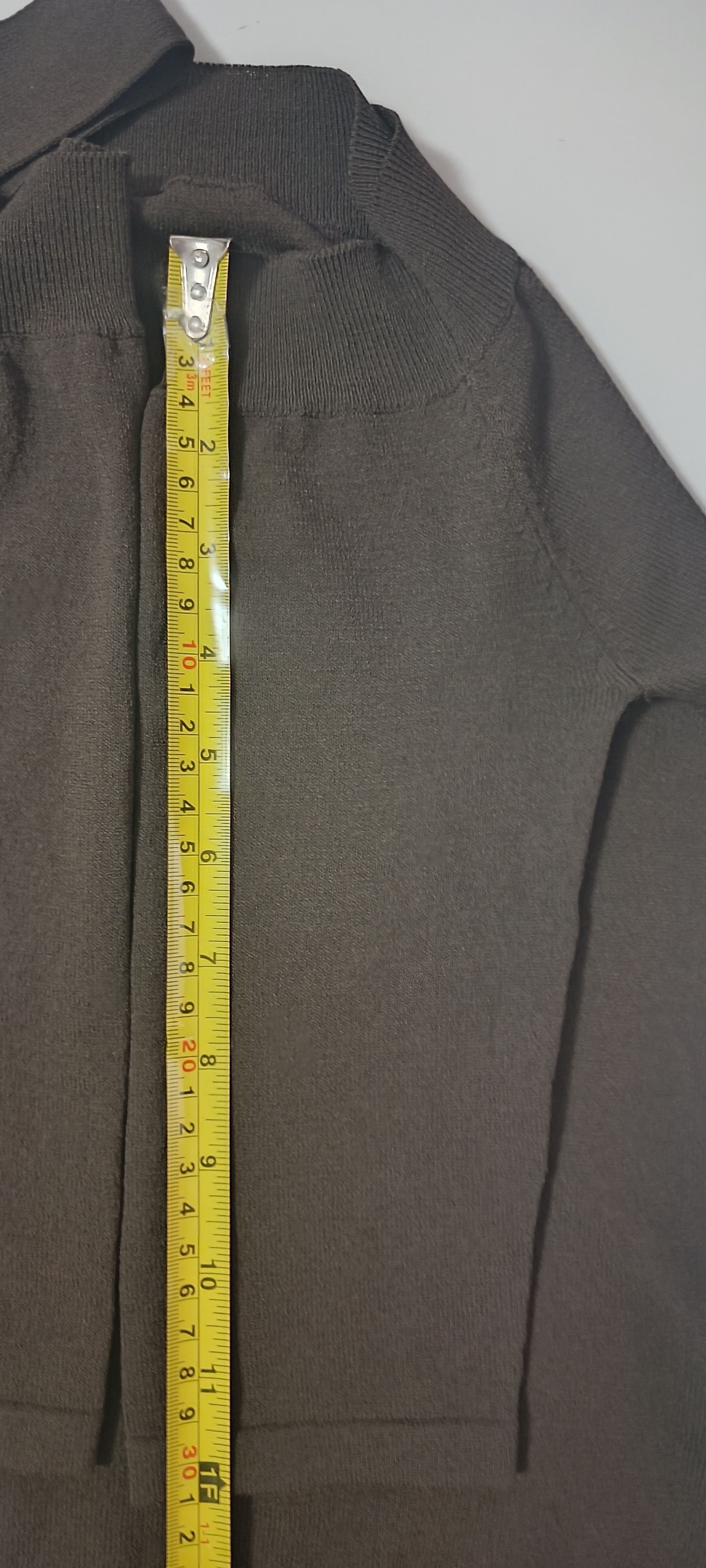 Jean Paul Gaultier Chocolate brown top with yellow and red rhinestones Size S / US 4 / IT 40 - 10 Thumbnail