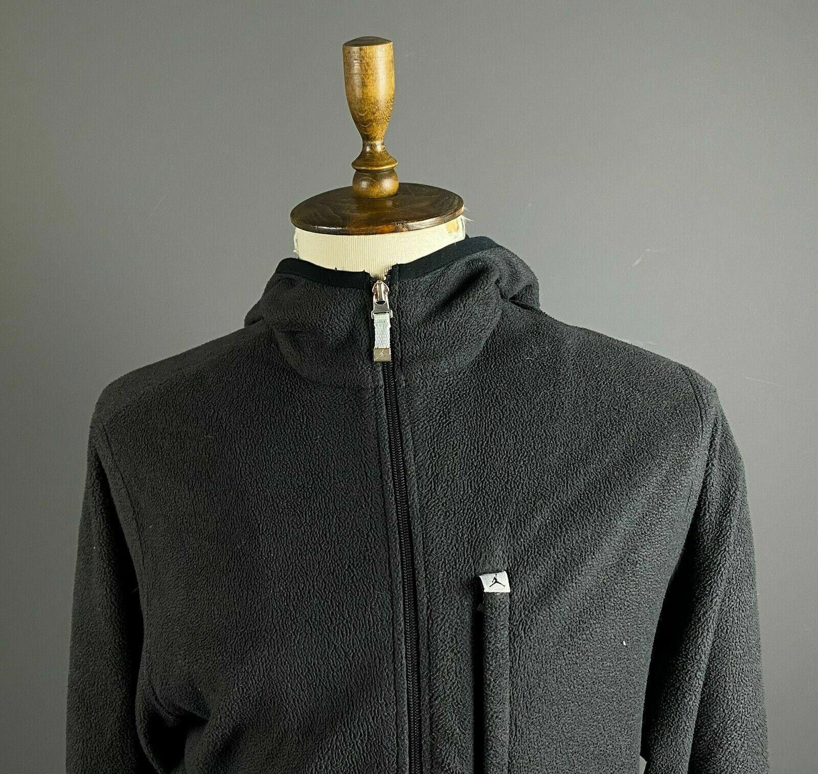 Jordan Brand Men Air Jordan Black Fleece Sweater Hoodie Size S Size US S / EU 44-46 / 1 - 2 Thumbnail