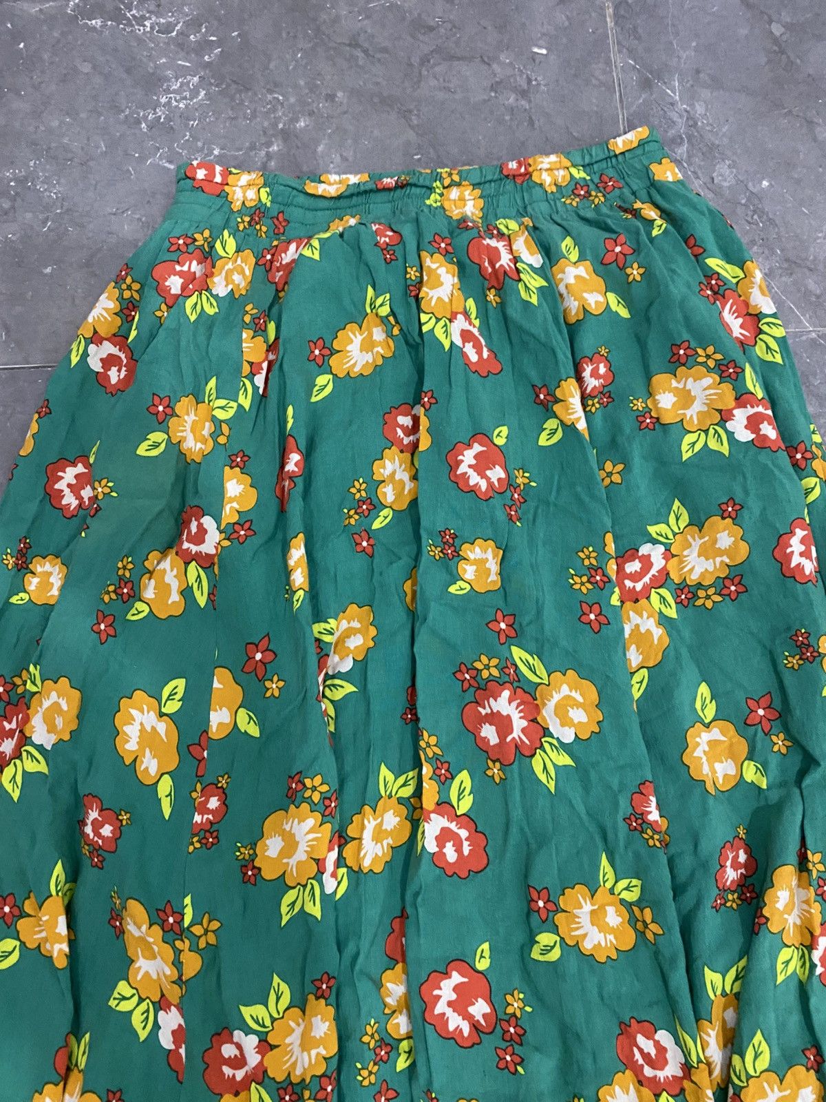 If Six Was Nine 🖤BLACKFRIDAY🖤Rodeo Crowns Japanese Flower Skirt Size 29" - 2 Thumbnail
