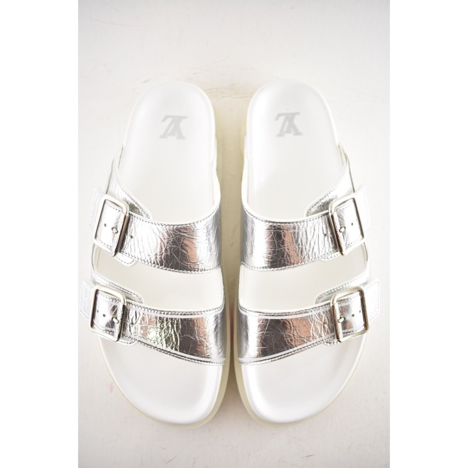 Louis Vuitton Louis Vuitton Trainer Buckle Slide Sandal UK 9 US 10 11 Size US 9 / EU 42 - 11 Thumbnail