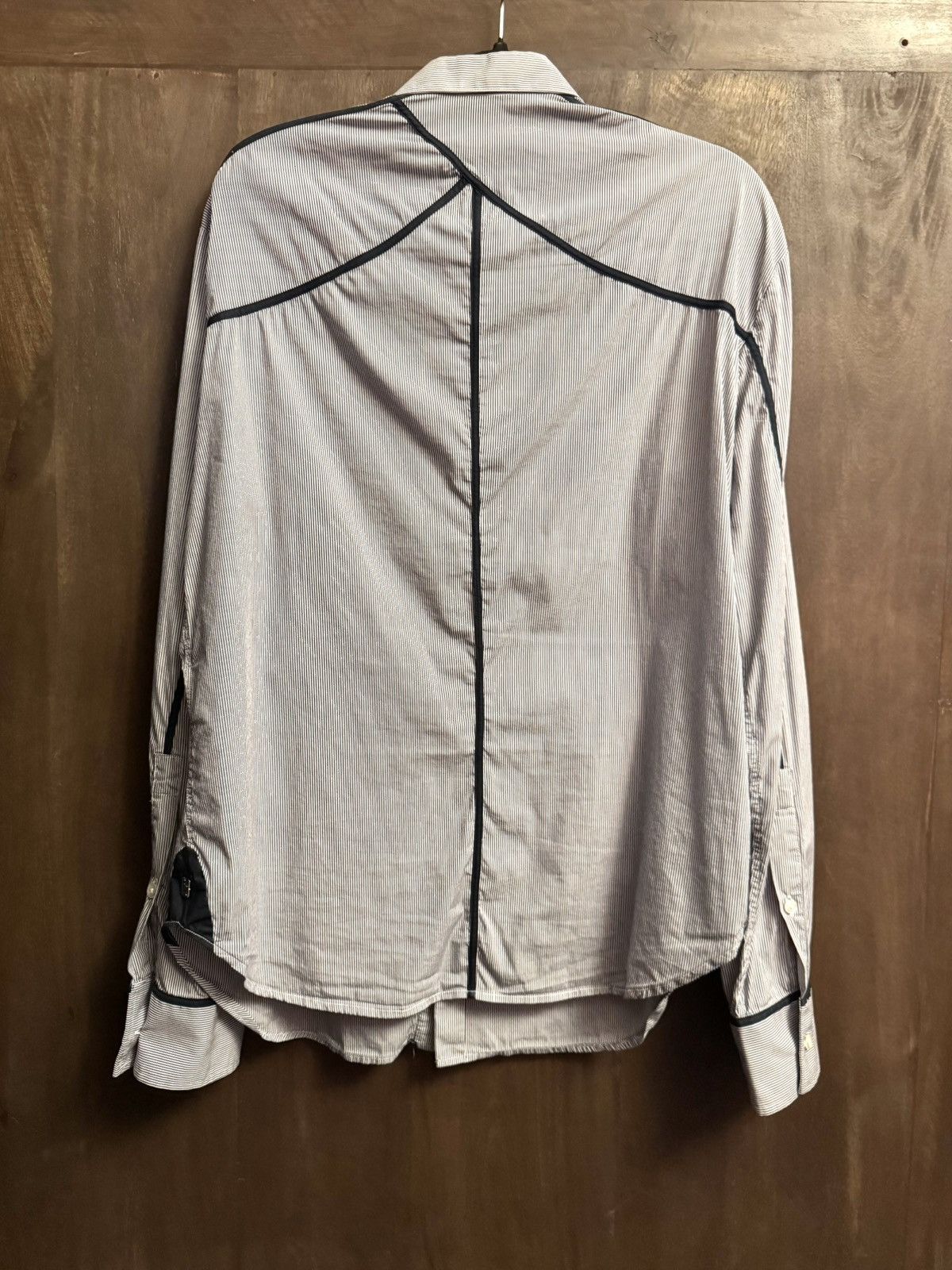 Dirk Bikkembergs Dirk Bikkembergs vintage slim shirt xl Size US XL / EU 56 / 4 - 2 Thumbnail