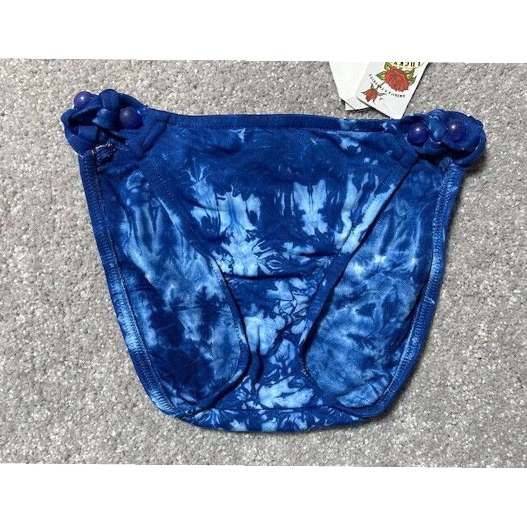 Lucky Brand Lucky Brand Bikini XS Low Rise Tie Dye Boho Hipster Y2K Hippie Beach Colorful USA Womens Size 26" / US 2 / IT 38 - 2 Thumbnail