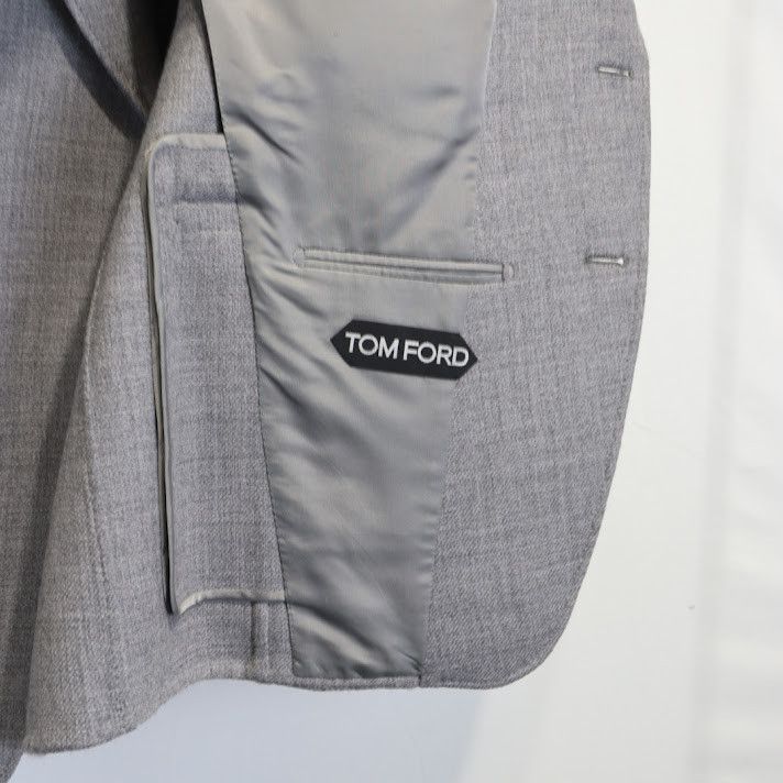 Tom Ford o1rshd1 Jacket Blazer in Grey Size US M / EU 48-50 / 2 - 7 Thumbnail