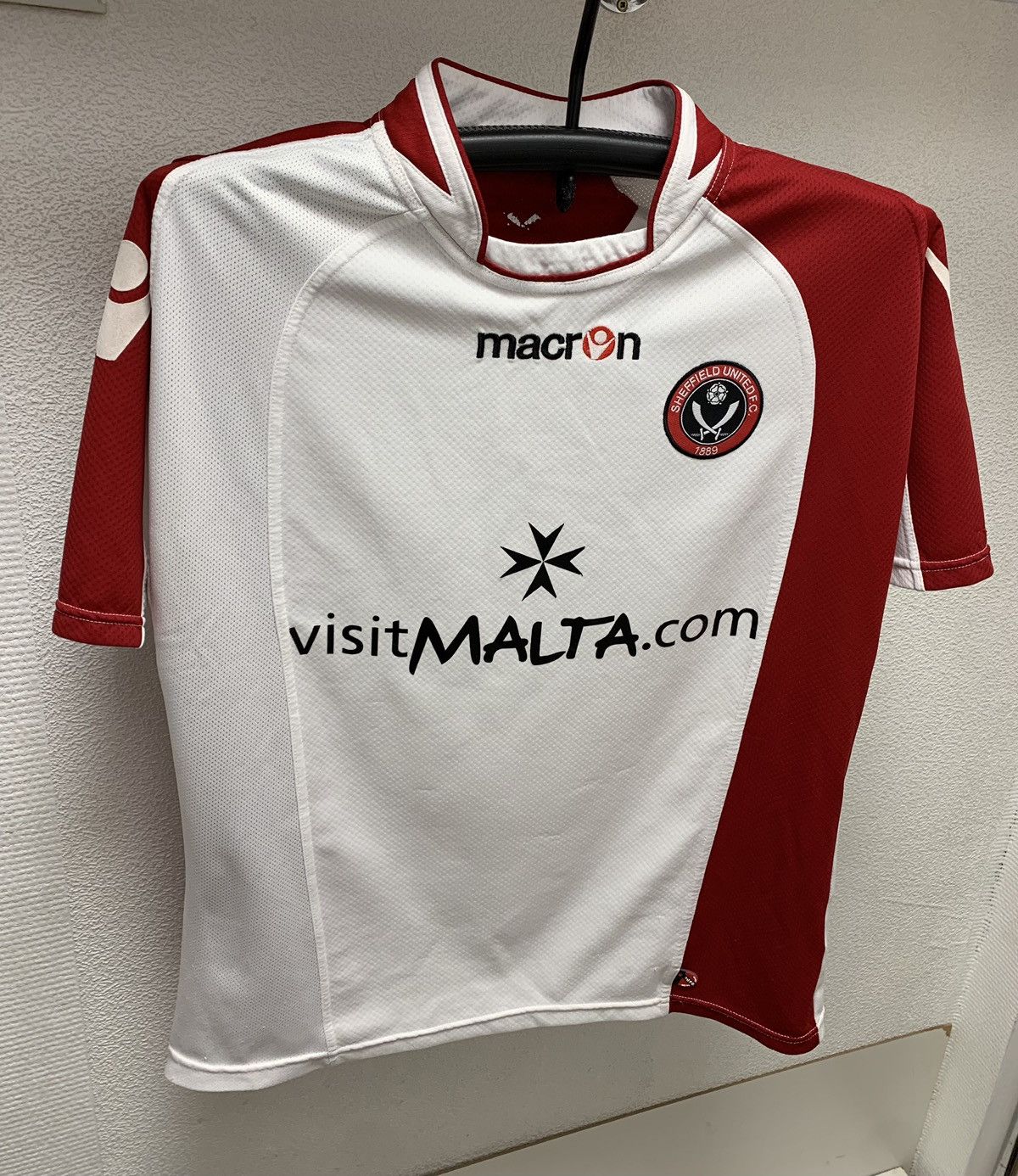 Macron Sheffield United soccer jersey macron M-L vintage 120 years Size US L / EU 52-54 / 3 - 1 Thumbnail