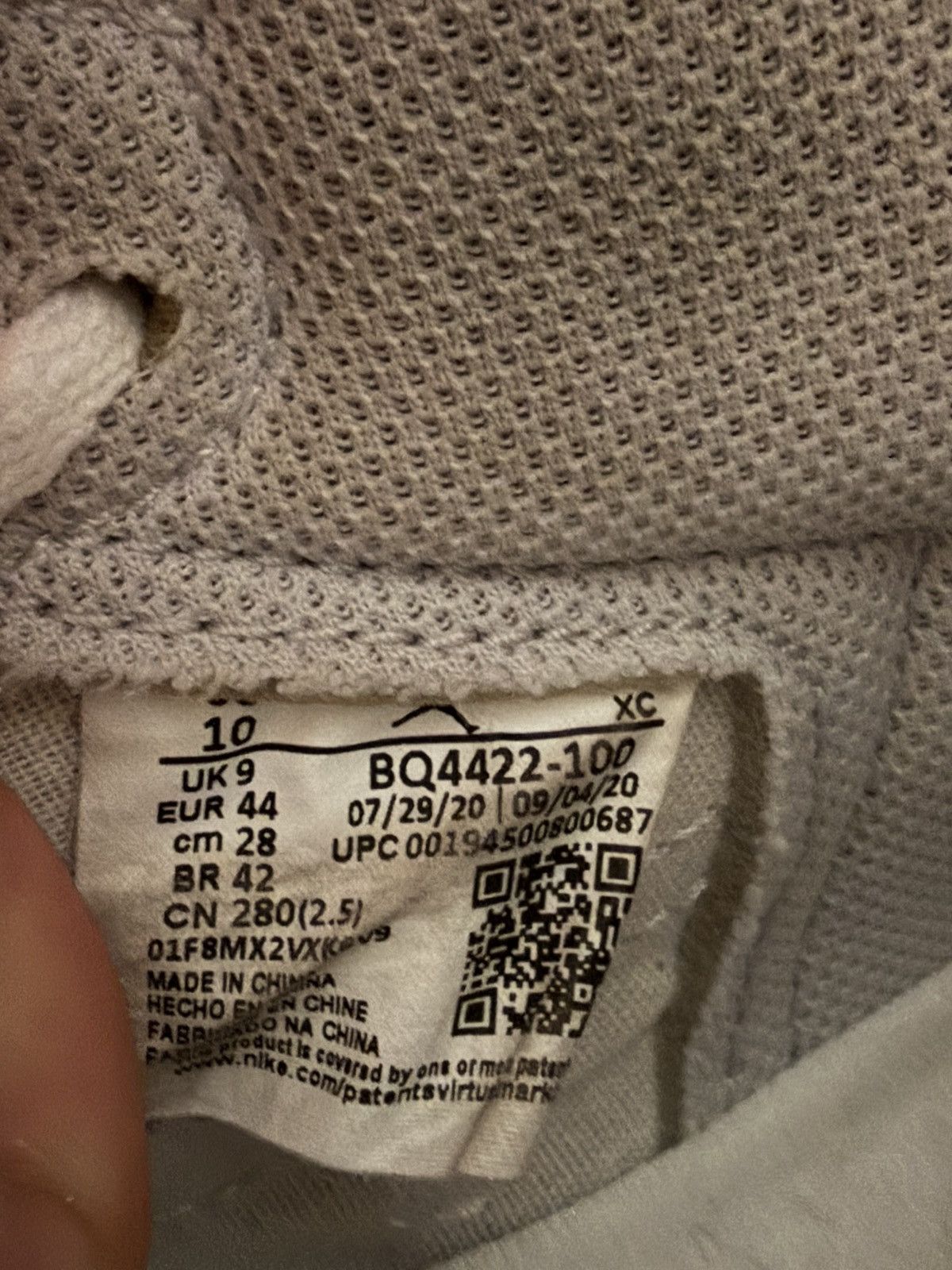 Jordan Brand Jordan 1 Retro High 85 OG Neutral Grey Size US 10 / EU 43 - 8 Thumbnail