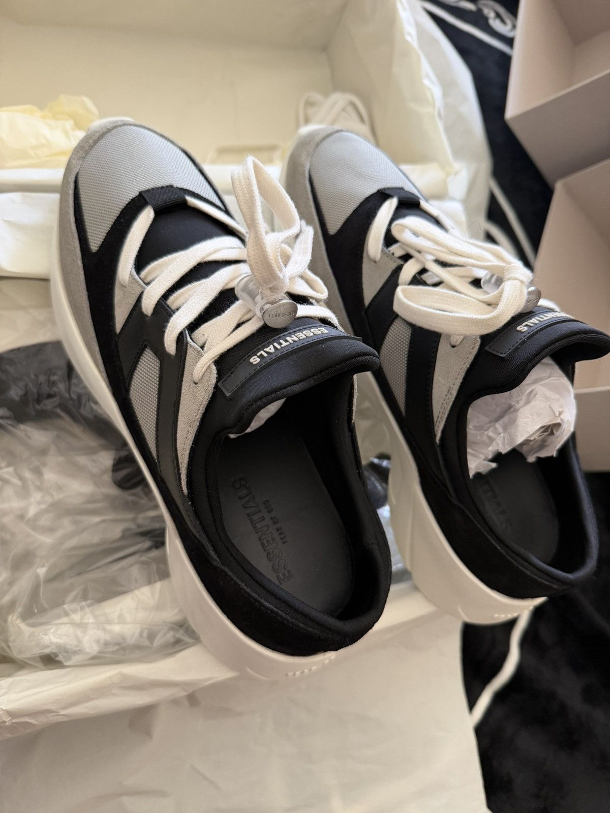 Fear of God FOG Fear Of God Essentials Backless Distance Runner sneaker Size US 5.5 / EU 38 - 2 Thumbnail