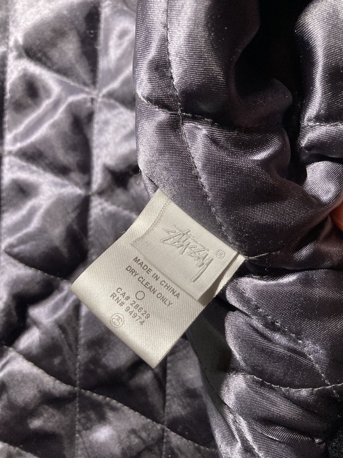 Stussy ⛩️Stüssy Varsity Wool Bomber Jacket M y2k baggy rare big logo Size US M / EU 48-50 / 2 - 7 Thumbnail