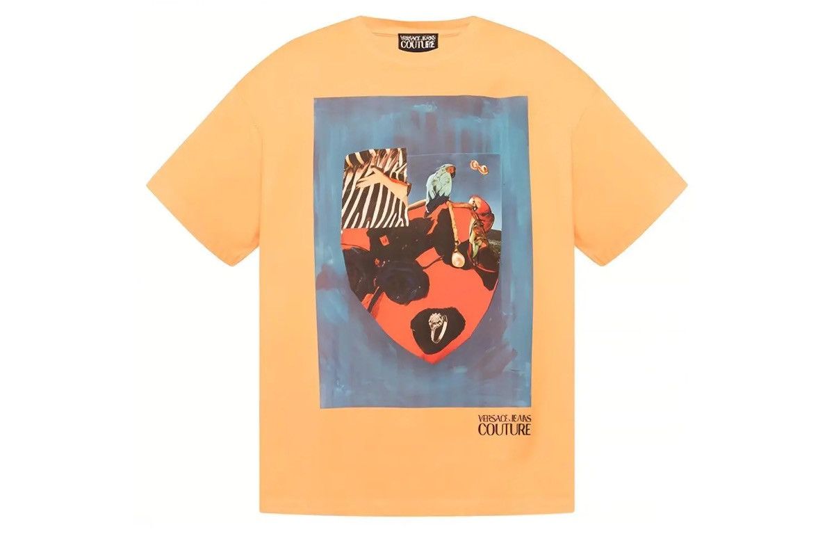 Versace Jeans Couture Abstract logo t-shirt oversize tailoring Versace Size US M / EU 48-50 / 2 - 6 Thumbnail