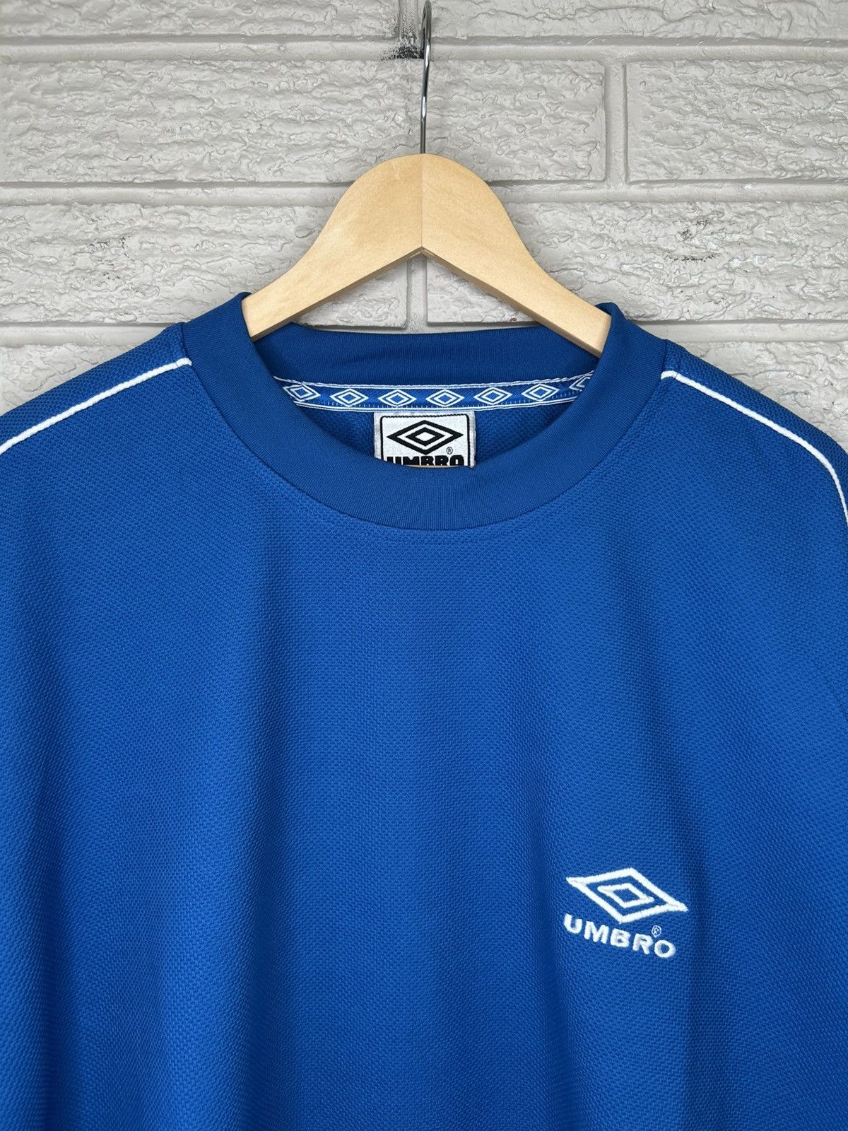 Umbro Vintage 90s Umbro Long Sleeve Jersey Sweater Size US XL / EU 56 / 4 - 5 Thumbnail
