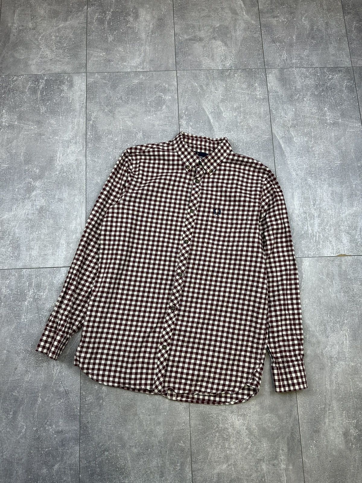 Fred Perry Fred Perry Shirts Button Up Flannel Small Logo Size US S / EU 44-46 / 1 - 1 Thumbnail