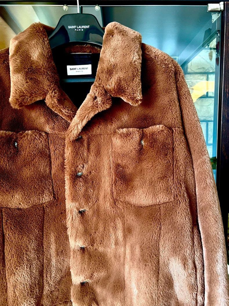 Saint Laurent Paris Saint Laurent Paris Teddy fur jacket-2506 Size US L / EU 52-54 / 3 - 2 Thumbnail