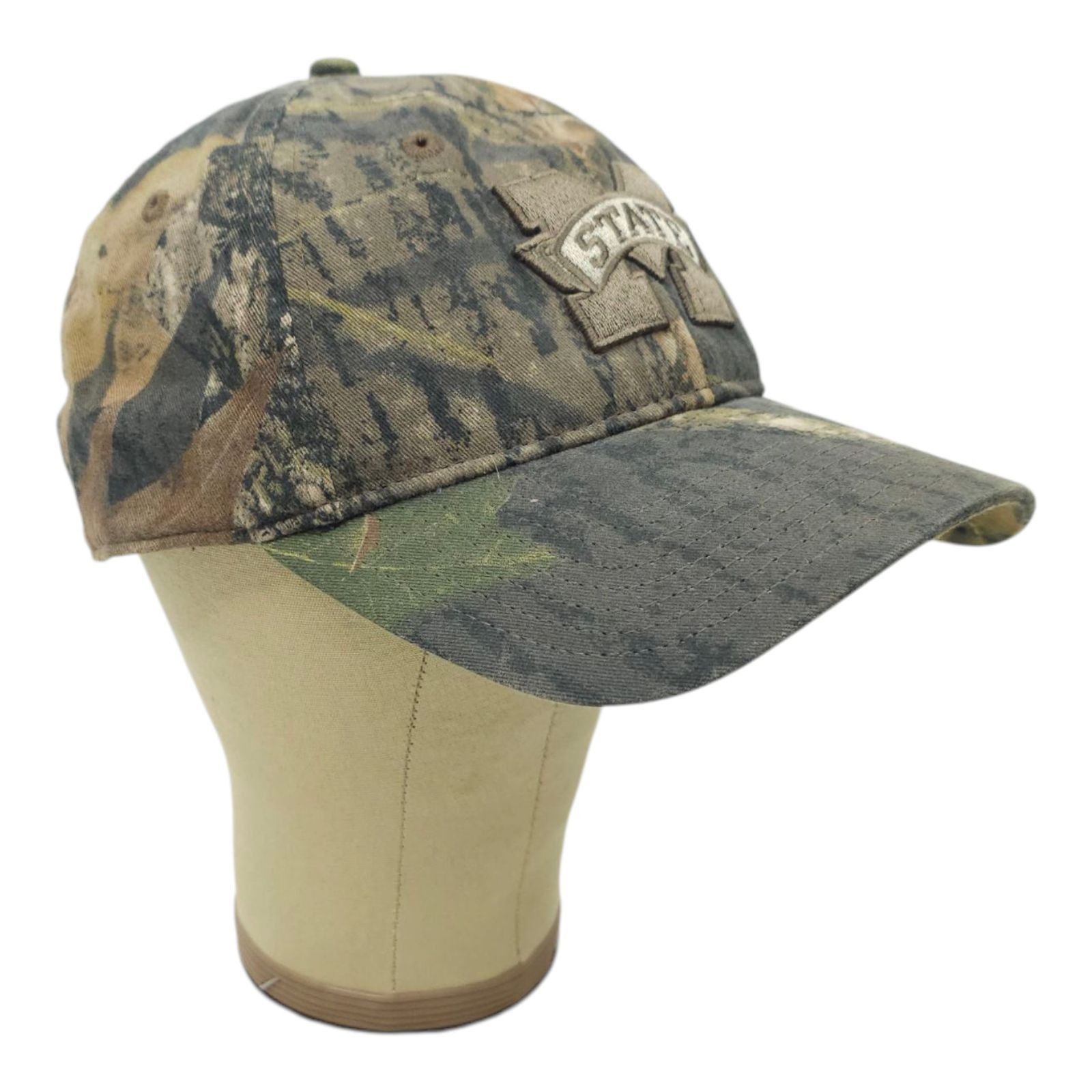 Other MS State Bulldogs Embroidered Patch Strapback Cap Camo Hat Size ONE SIZE - 3 Thumbnail