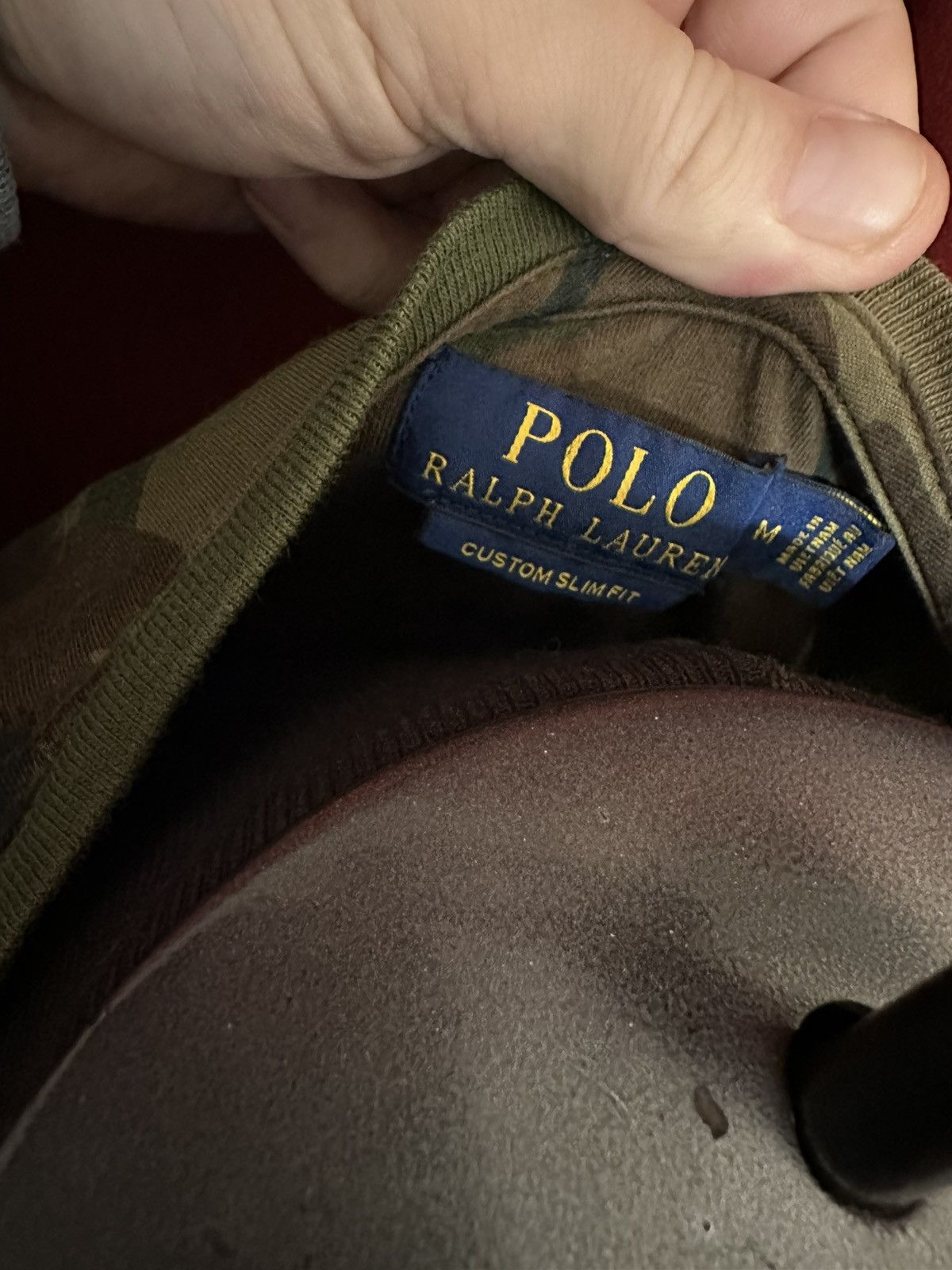 Polo Ralph Lauren × Ralph Lauren Ralph Lauren Polo Shirt Long Sleeve Camouflage Pocket Tee Size US M / EU 48-50 / 2 - 5 Thumbnail