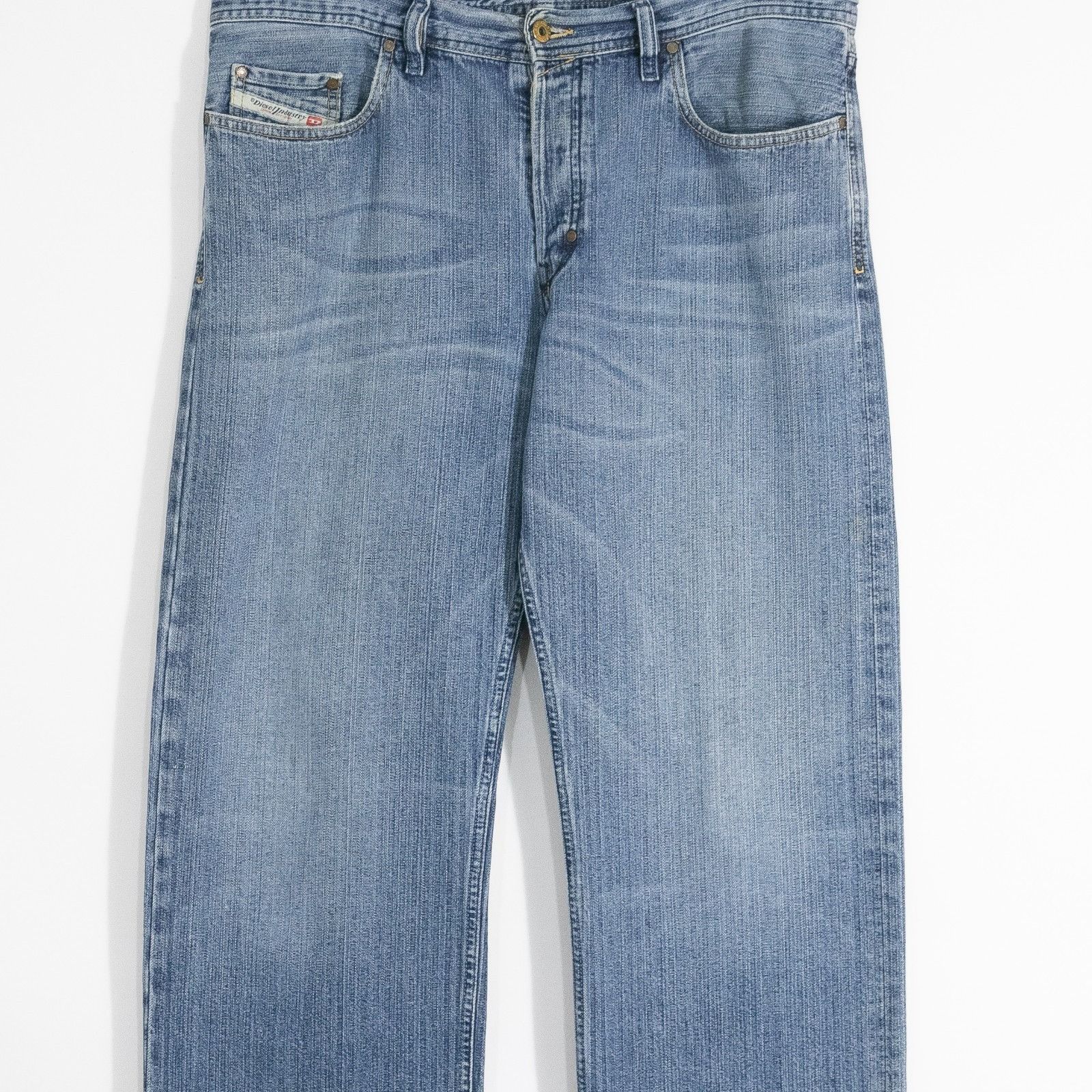Diesel Vintage Diesel Kuratt Jeans Mens 36x31 Denim Straight Leg Size US 36 / EU 52 - 2 Thumbnail