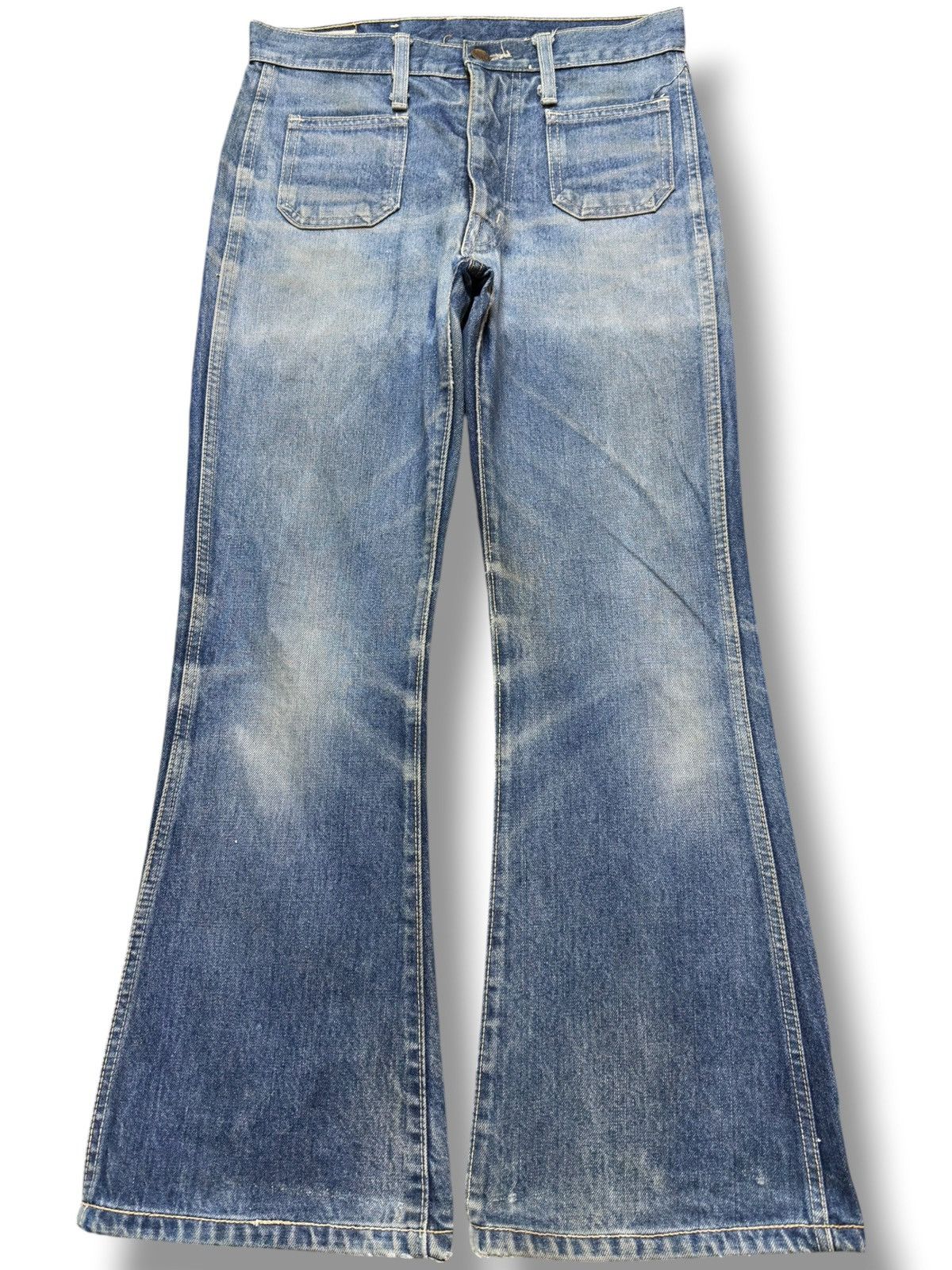 Big John Vintage Big John Big Washing Flare Mudwash Denim Size US 28 / EU 44 - 1 Thumbnail