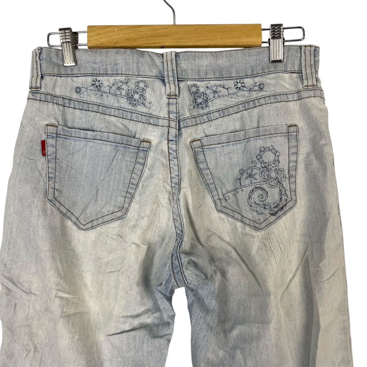 Designer × Vintage Vintage shorts jeans floral x denim jeans rare Size 30" / US 8 / IT 44 - 8 Thumbnail