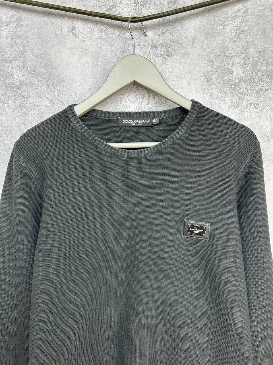 Dolce & Gabbana Dolce & Gabbana Vintage Cotton Knit Sweater Pullover Jumper Size US M / EU 48-50 / 2 - 4 Thumbnail