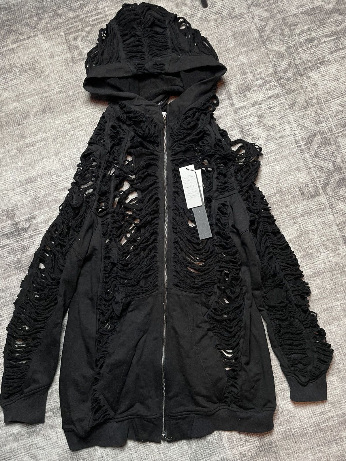Julius Julius Torn Blaze Hoodie Size US L / EU 52-54 / 3 - 1 Thumbnail