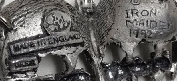 Vintage Iron Maiden Fear of the dark 1992 Necklace Poker England Size ONE SIZE - 6 Thumbnail
