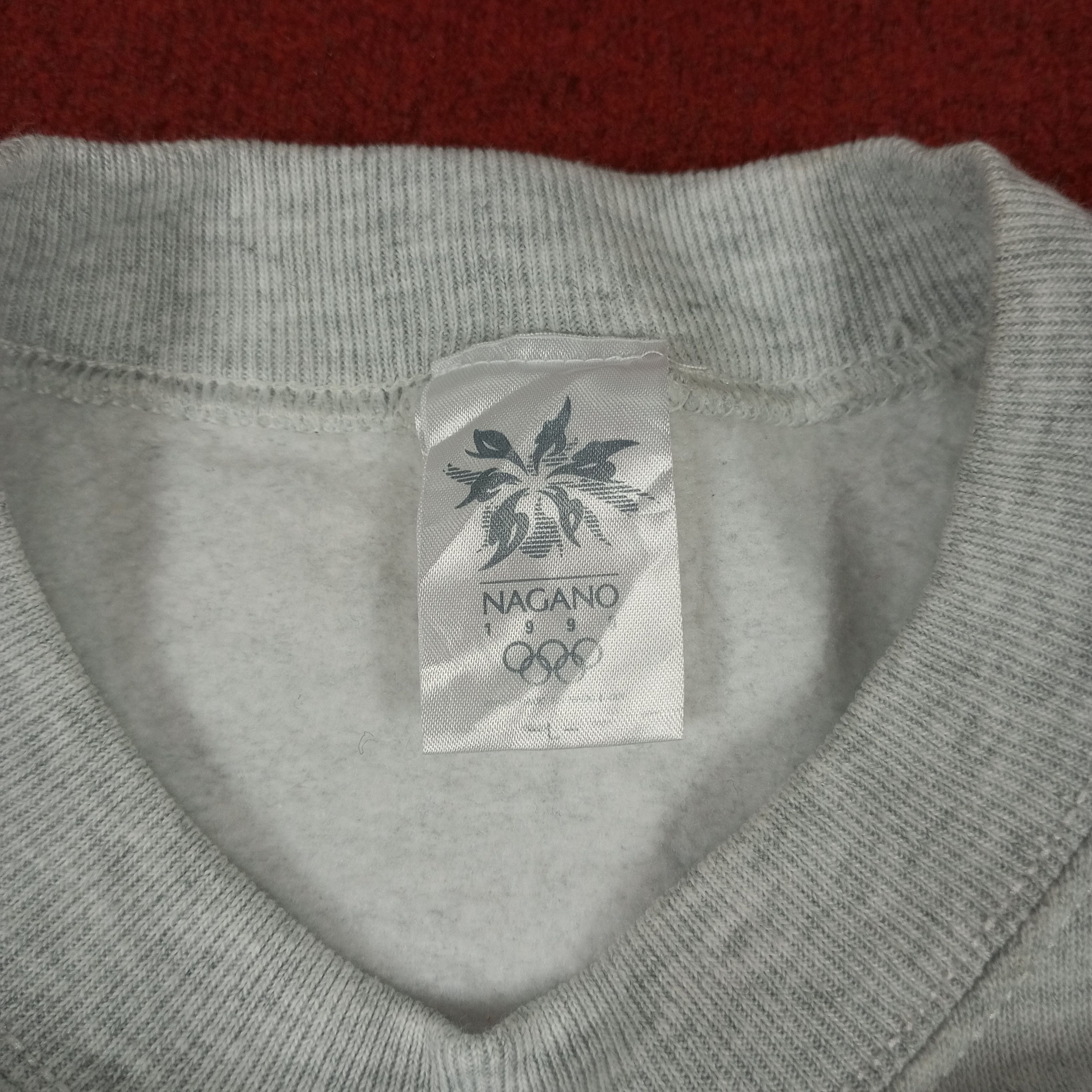USA Olympics × Vintage Olympics Nagano 1998 Promo Style Vintage Sweatshirt Size US L / EU 52-54 / 3 - 5 Thumbnail