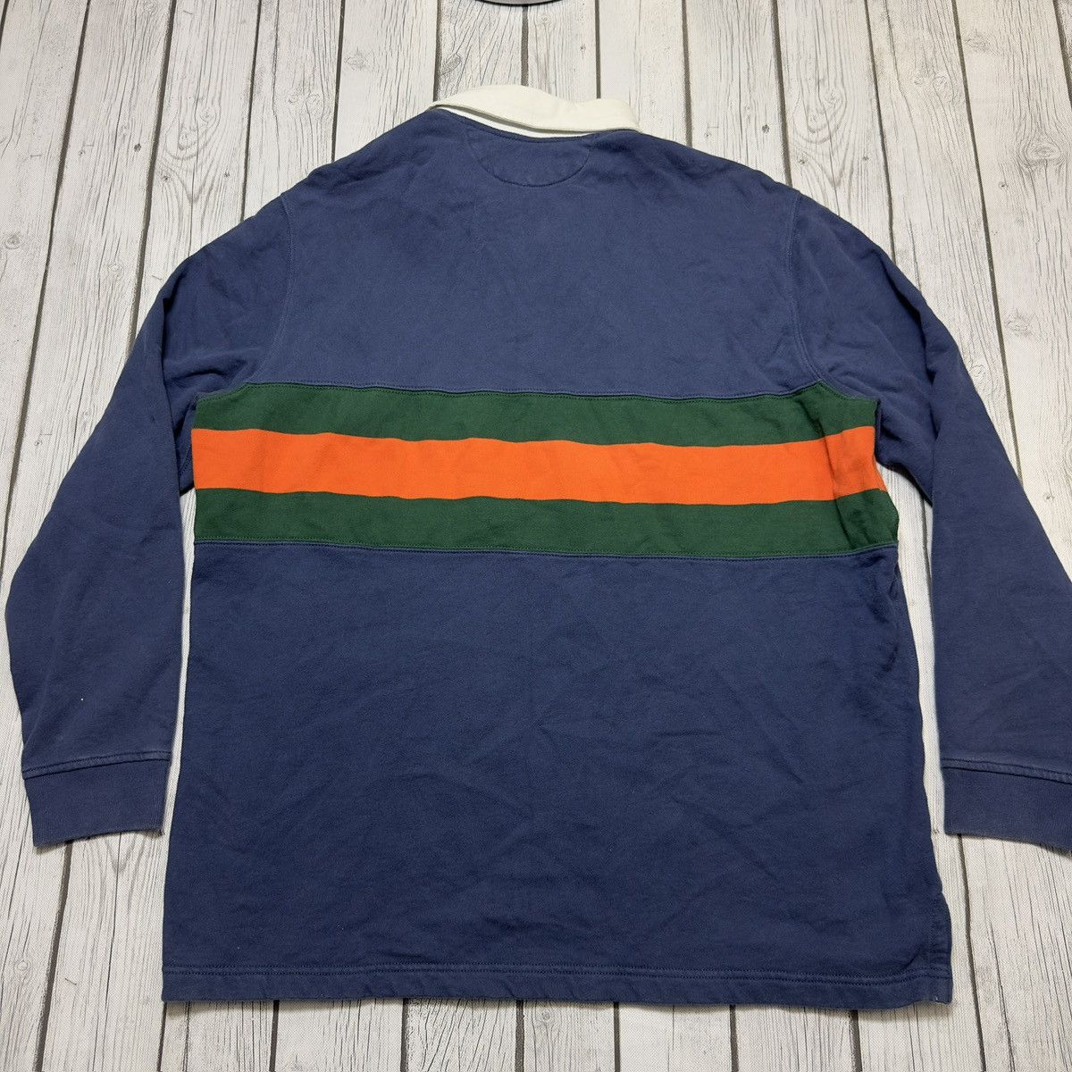 Polo Ralph Lauren × Vintage Vintage Polo long sleeve rugby shirt Size US L / EU 52-54 / 3 - 2 Thumbnail