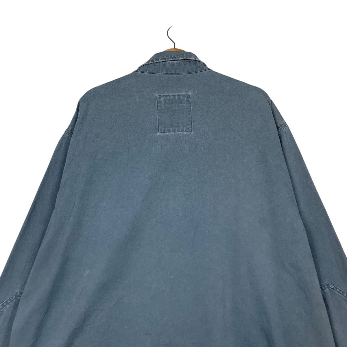 Gap Y2K GAP Workwear Blue Washed Flannel Jacket #2264-C100 Size US XXL / EU 58 / 5 - 8 Thumbnail
