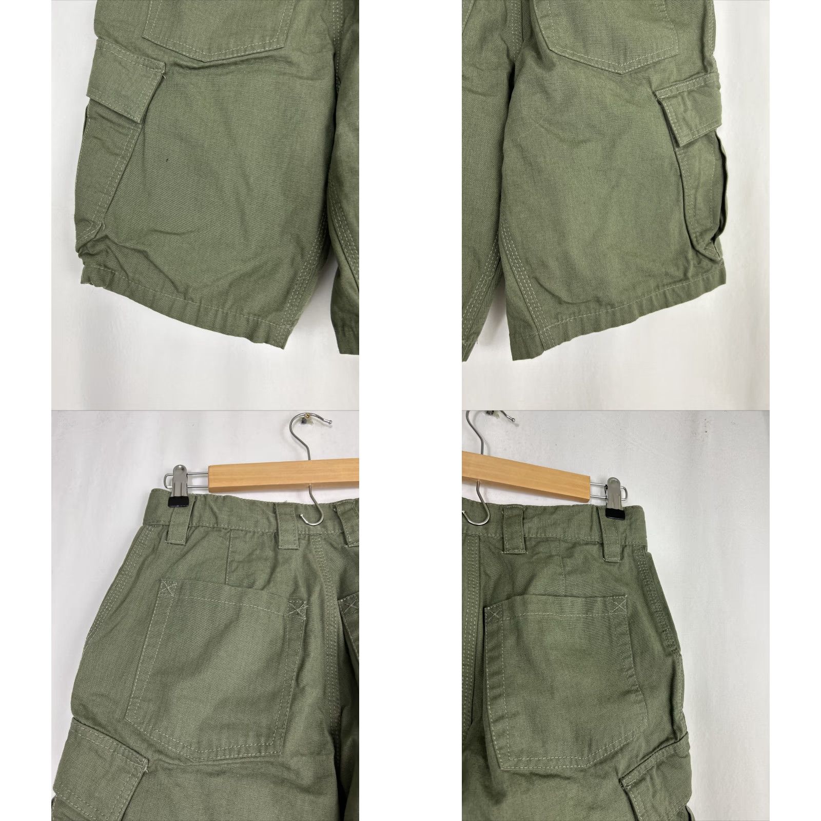 Vintage VINTAGE Guide Gear Cargo Shorts Army Green 30 Expendable Waist Rip Stop Men Size US 30 / EU 46 - 8 Thumbnail