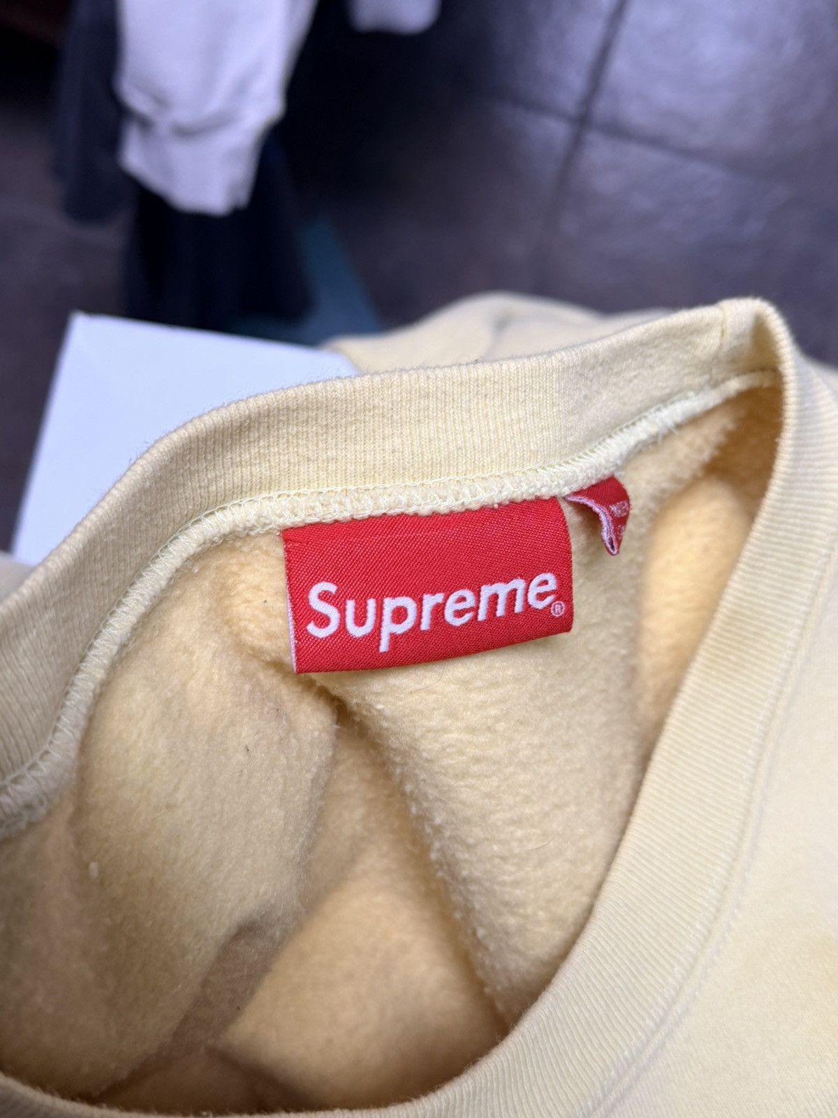 Supreme Yellow Supreme Red Box Logo Size US L / EU 52-54 / 3 - 3 Thumbnail