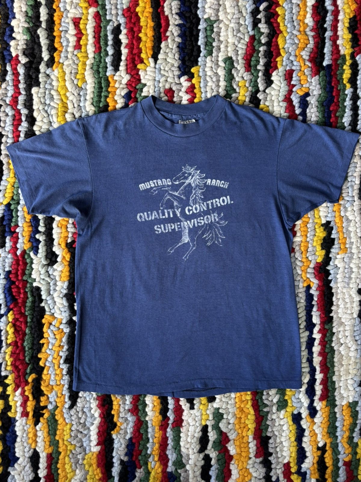 Vintage Mustang Ranch 1980s Tee Shirt